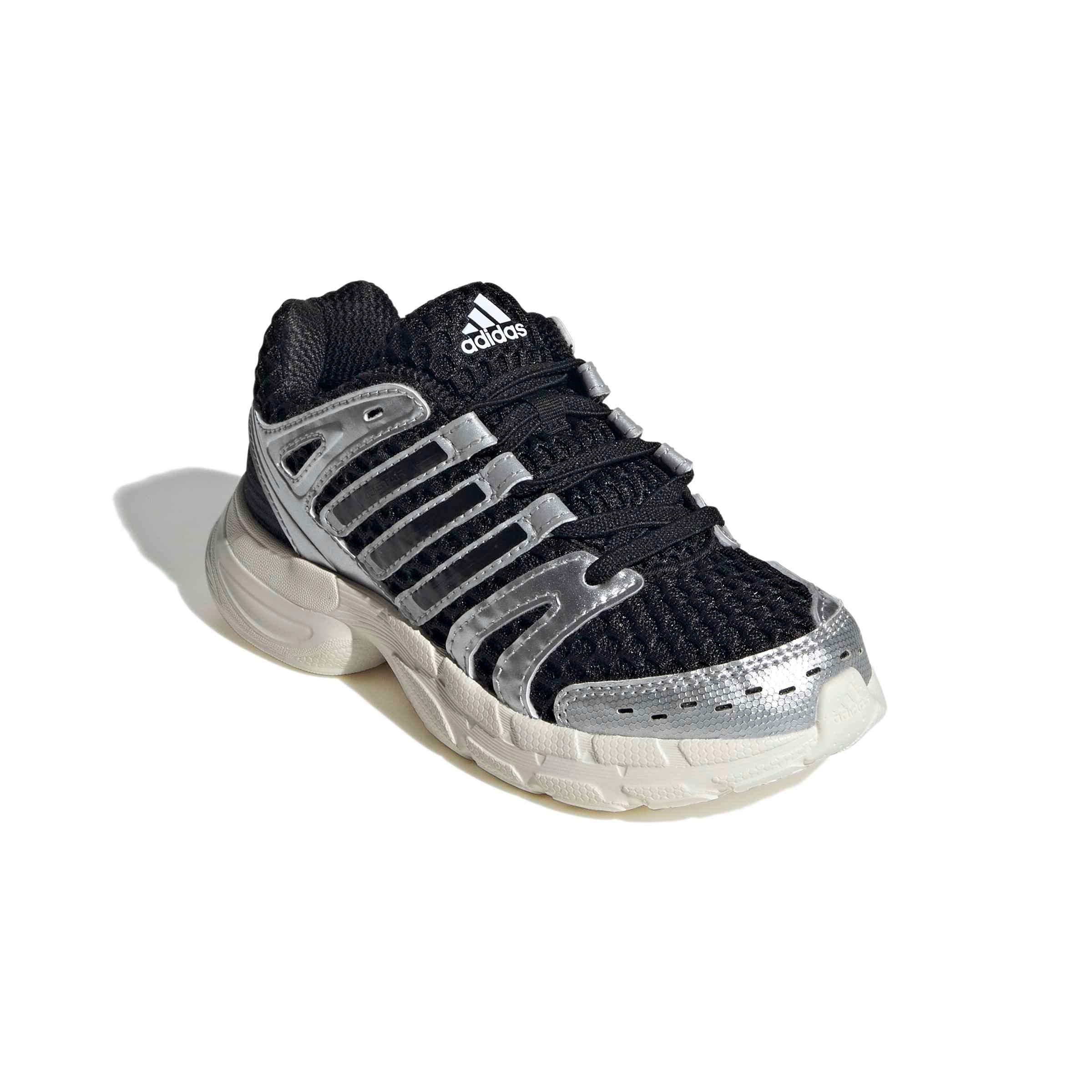 adidas Originals Adistar Control 5 EL Preschool Boys' "Core Black/Silver Metallic/Grey One" Shoe