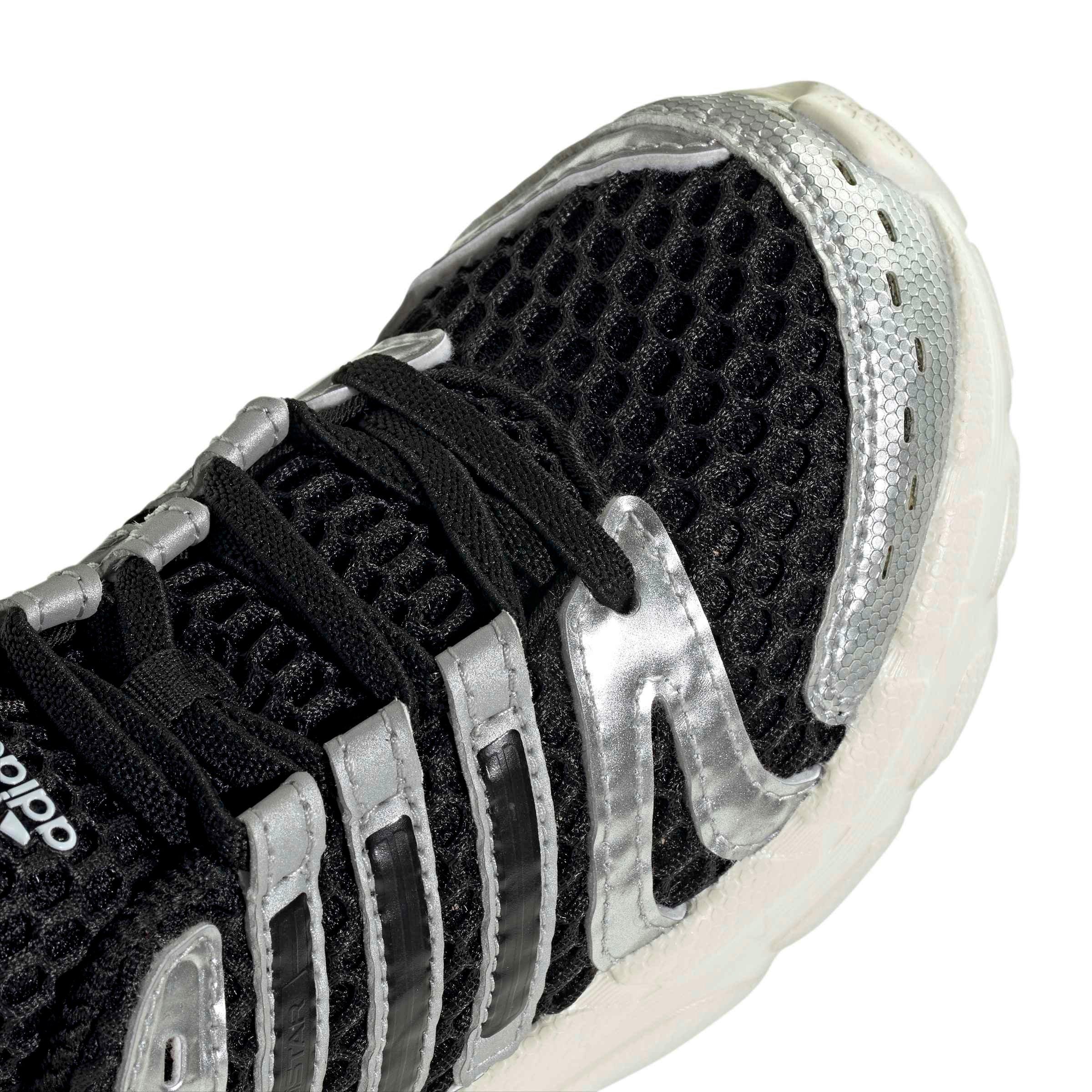 adidas Originals Adistar Control 5 EL Preschool Boys' "Core Black/Silver Metallic/Grey One" Shoe