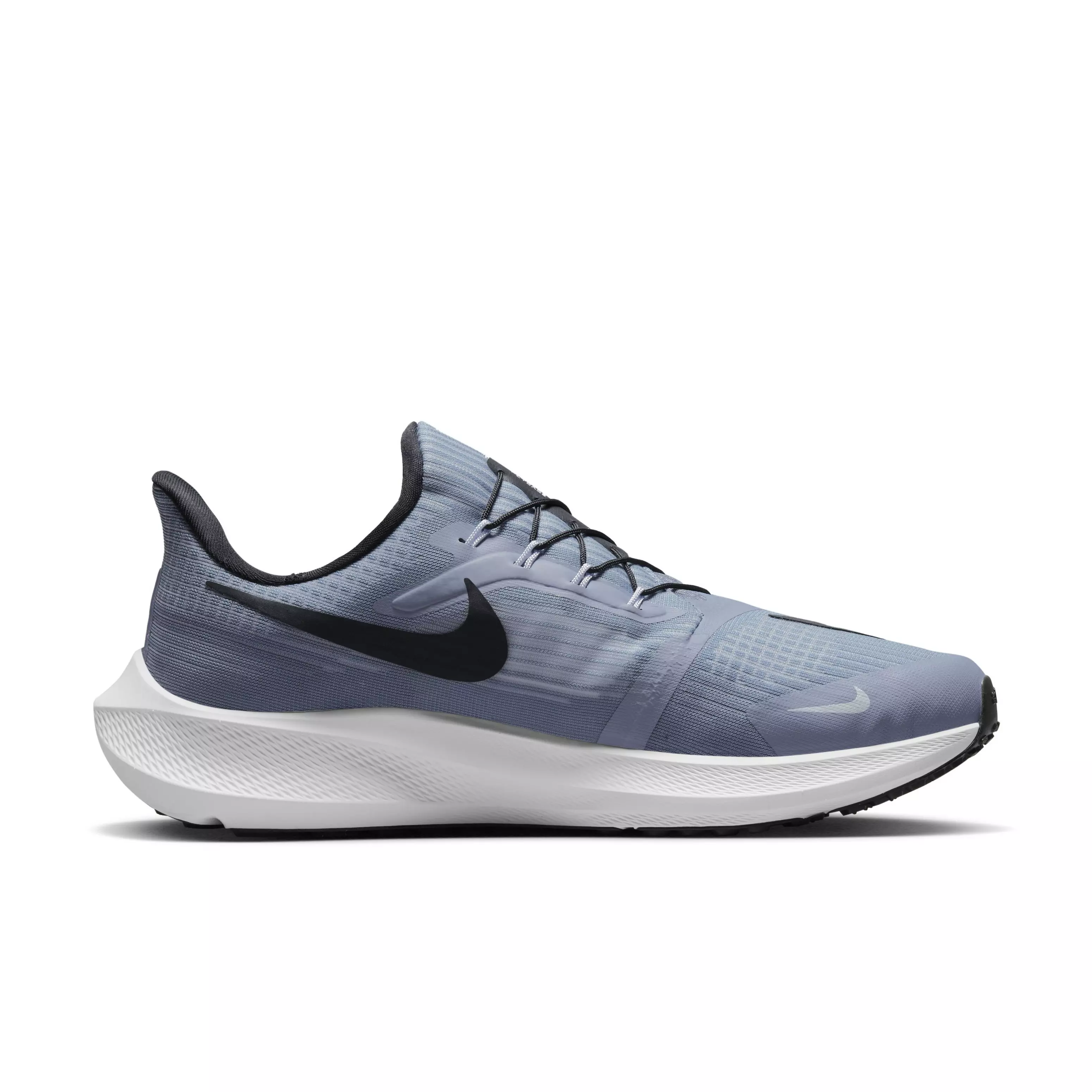 Nike Pegasus FlyEase "Ashen Slate/Black/White/Football Grey" Men's Running Shoe - ASHEN/BLACK/WHITE/GREY