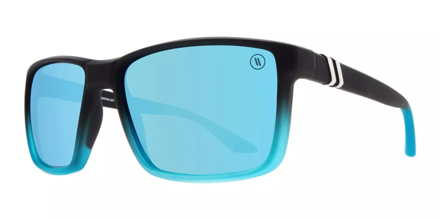 Blenders Mesa Cool Ambition Polarized Mirrored Sunglasses - BLUE