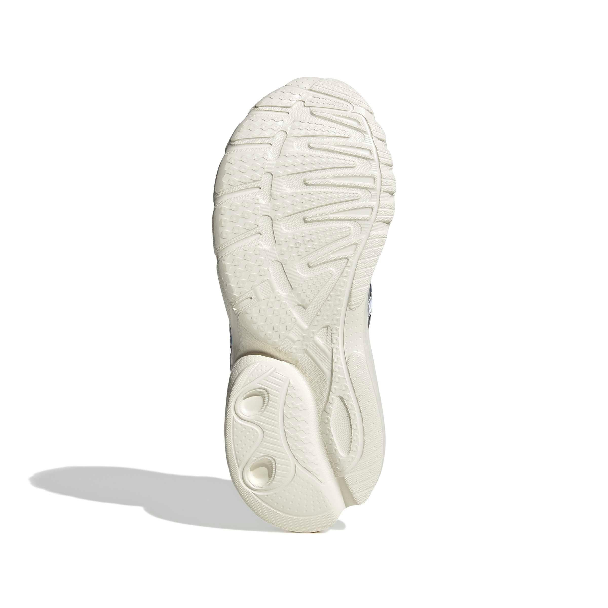 adidas Originals Adistar Control 5 EL "Ftwr White/Lucid Ray Blue/Dash Grey" Preschool Boys' Shoe - WHITE/BLUE/GREY Thumbnail View 6
