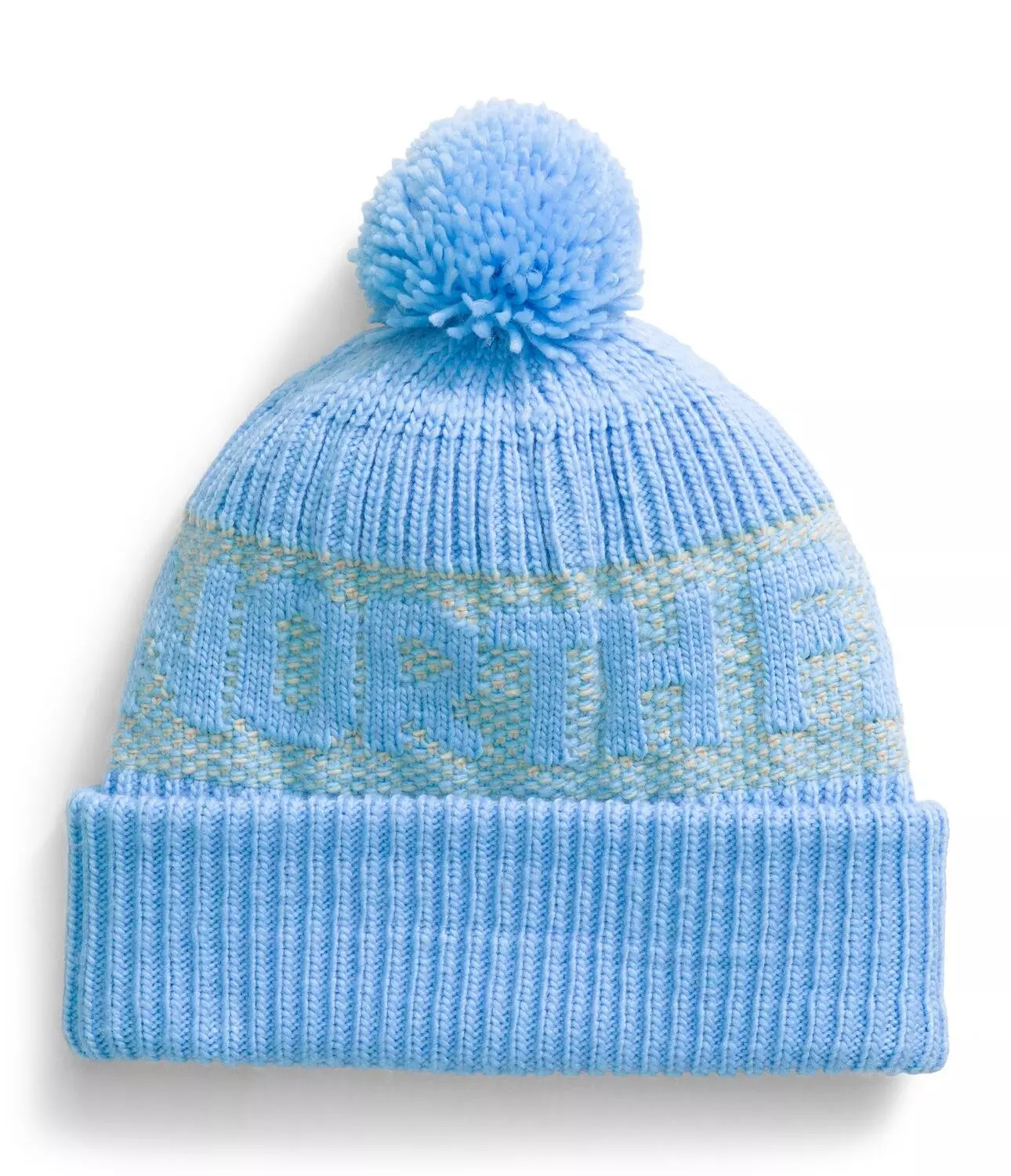 The North Face Retro Cabin Beanie-Blue - BLUE