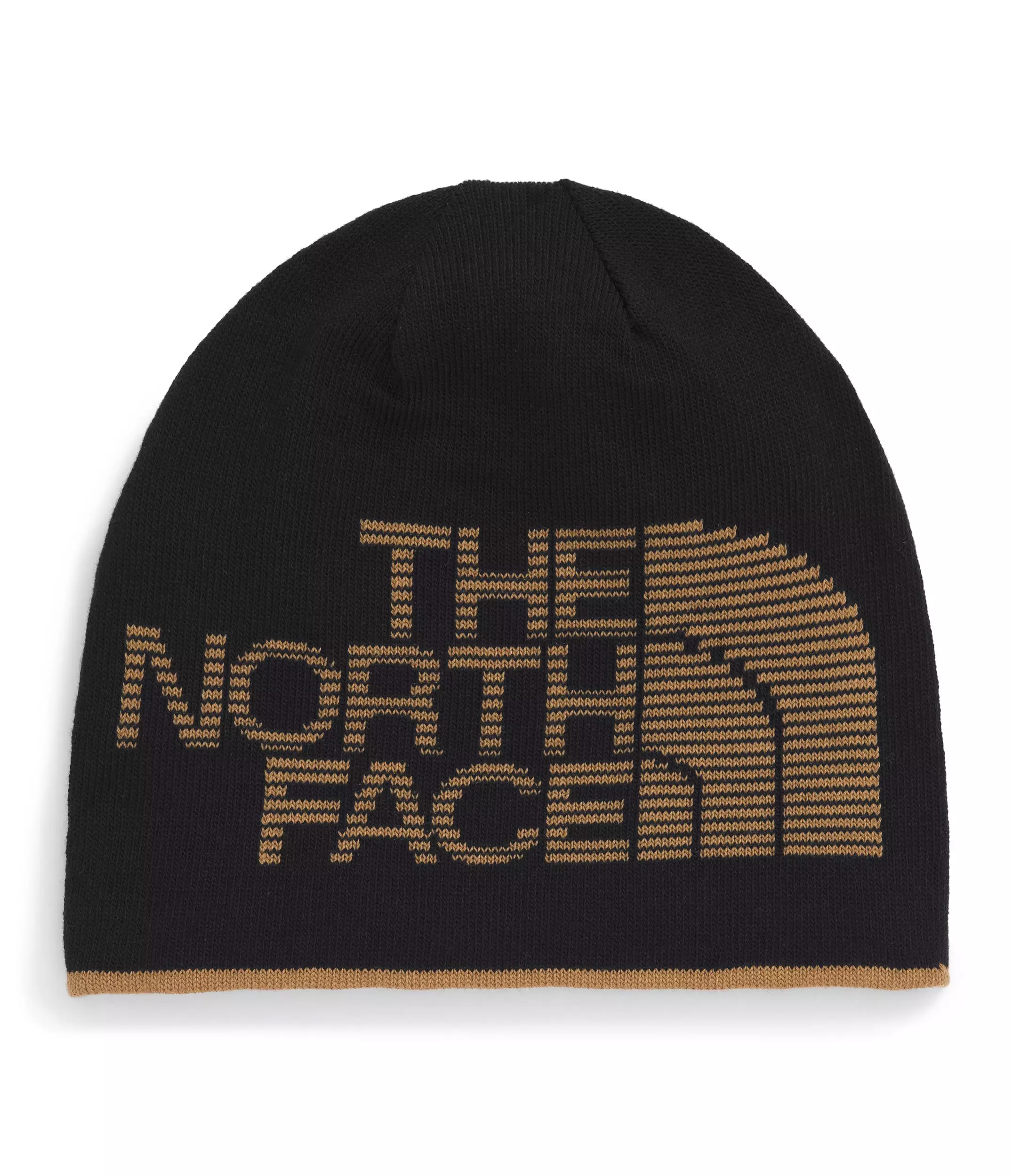 The North Face Reversible Highline Beanie-Brown/Black - BROWN/BLACK
