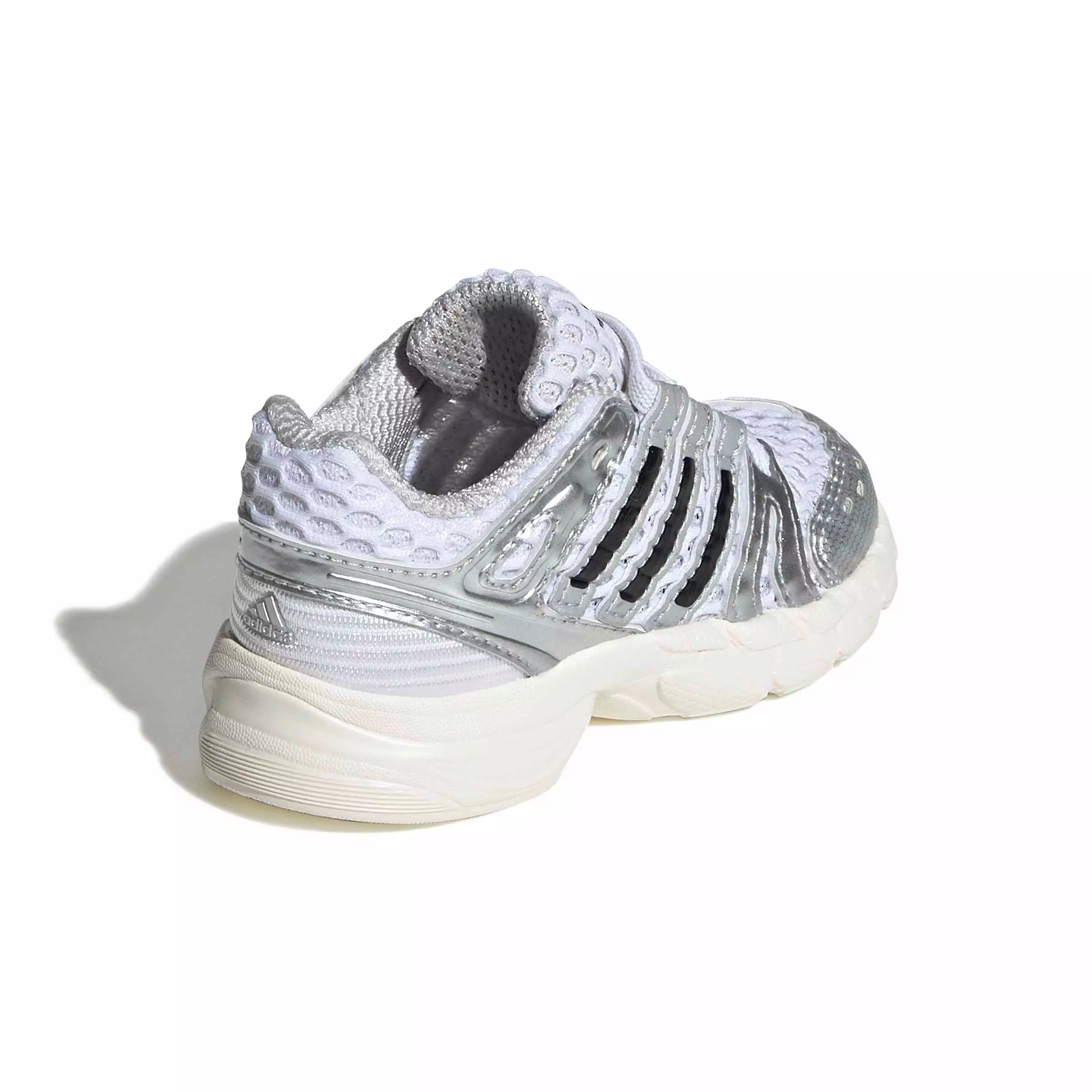 adidas Originals Adistar Control 5 EL "Ftwr White/Silver Metallic/Grey One" Infant Boys' Shoe - WHITE/SILVER/GREY