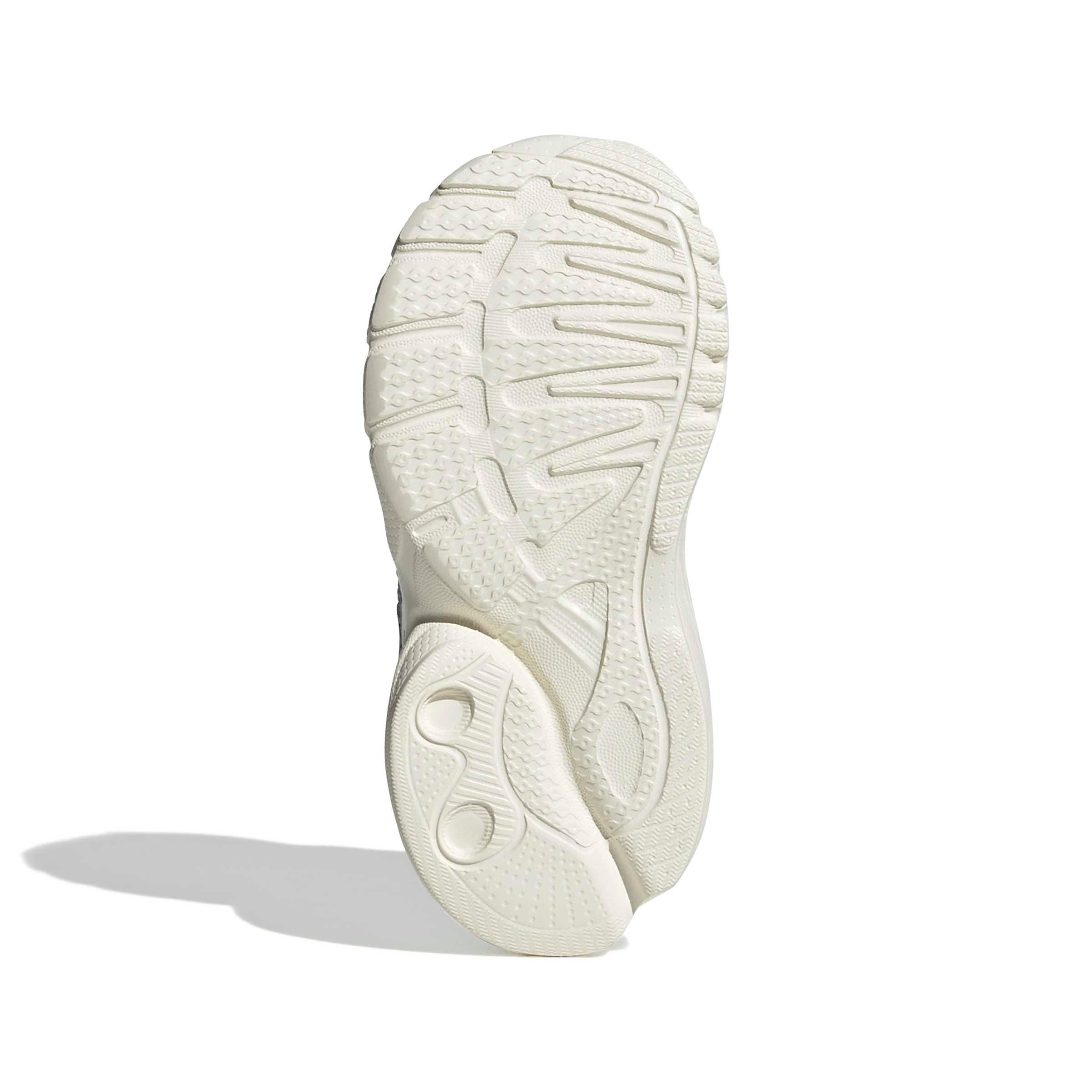 adidas Originals Adistar Control 5 EL "Ftwr White/Silver Metallic/Grey One" Infant Boys' Shoe - WHITE/SILVER/GREY Thumbnail View 6