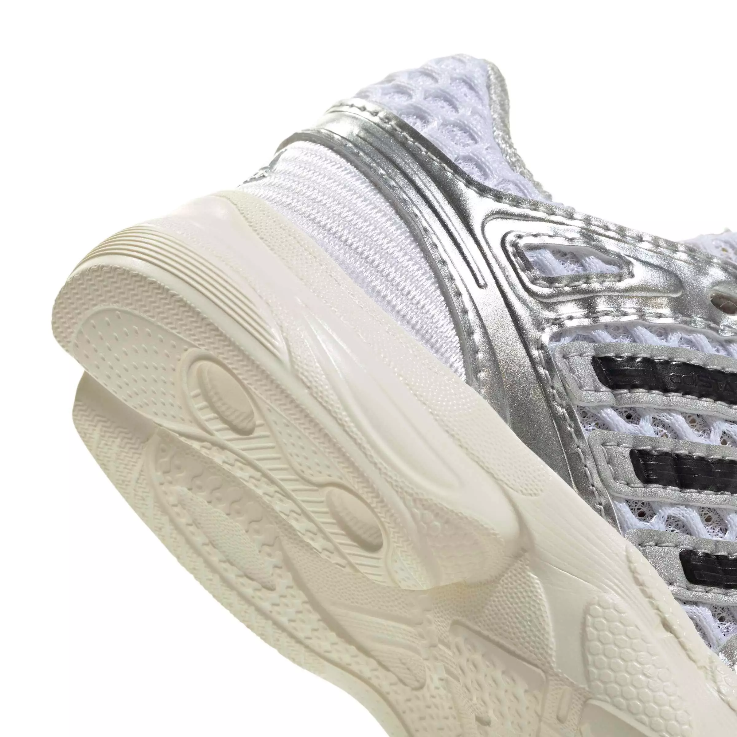 adidas Originals Adistar Control 5 EL "Ftwr White/Silver Metallic/Grey One" Infant Boys' Shoe - WHITE/SILVER/GREY