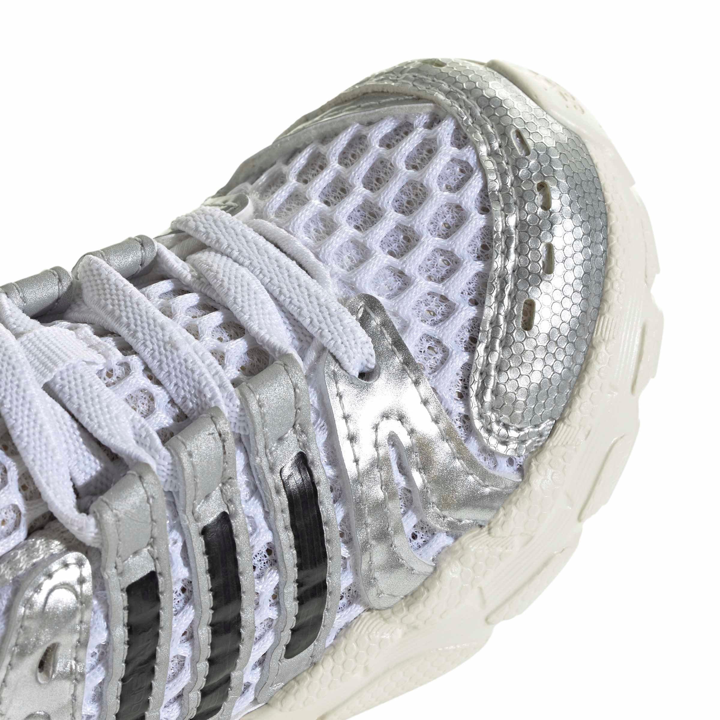 adidas Originals Adistar Control 5 EL "Ftwr White/Silver Metallic/Grey One" Infant Boys' Shoe - WHITE/SILVER/GREY Thumbnail View 8