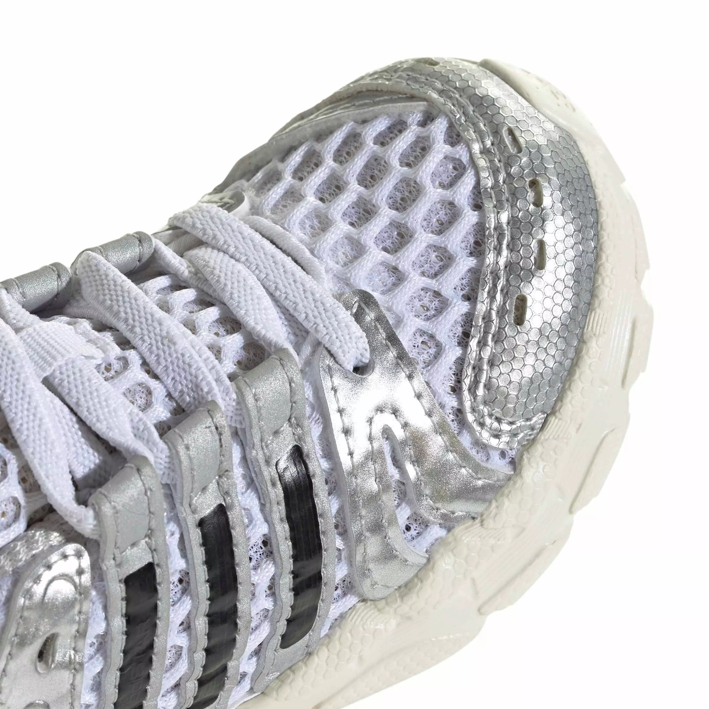 adidas Originals Adistar Control 5 EL "Ftwr White/Silver Metallic/Grey One" Infant Boys' Shoe - WHITE/SILVER/GREY
