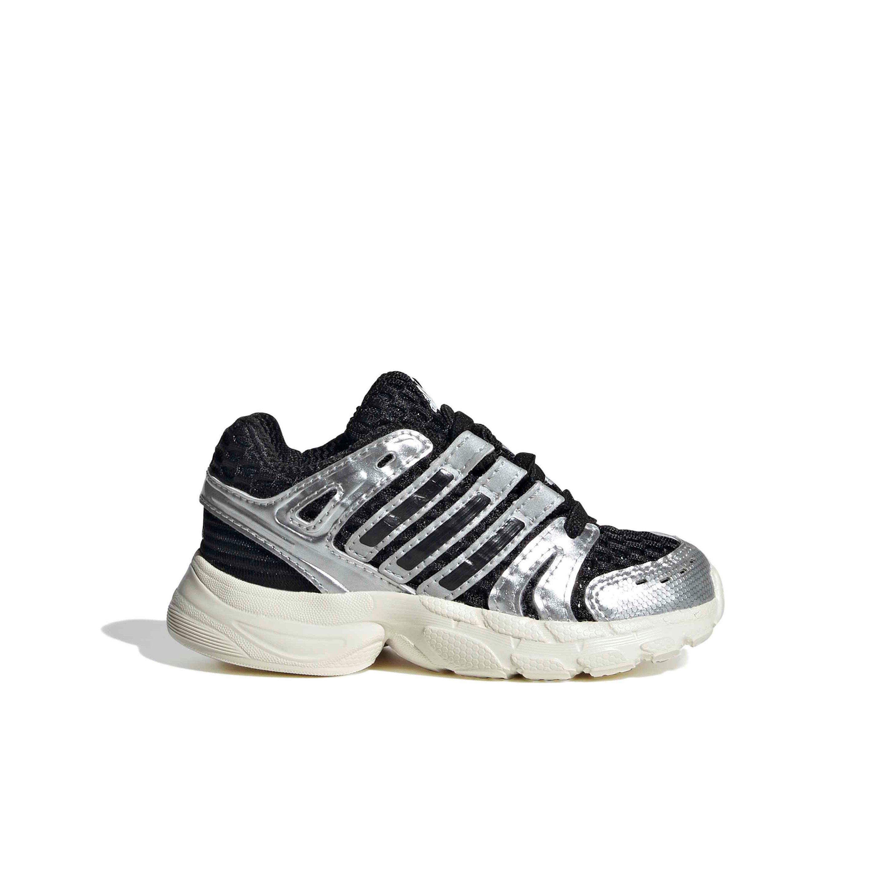 adidas Originals Adistar Control 5 EL Infant Boys' "Core Black/Silver Metallic/Grey One" Shoe