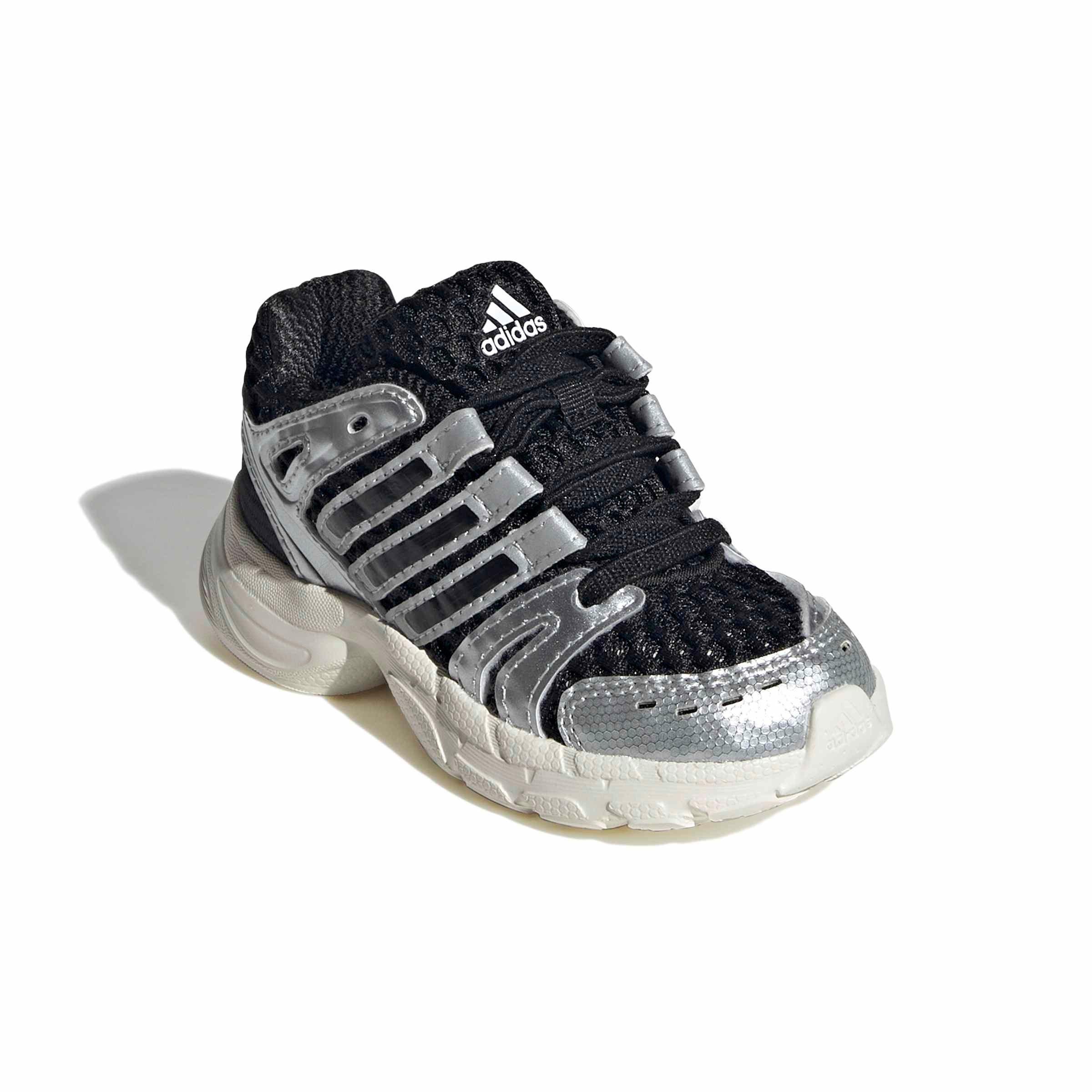 adidas Originals Adistar Control 5 EL "Core Black/Silver Metallic/Grey One" Infant Boys' Shoe - BLACK/SILVER/GREY Thumbnail View 3