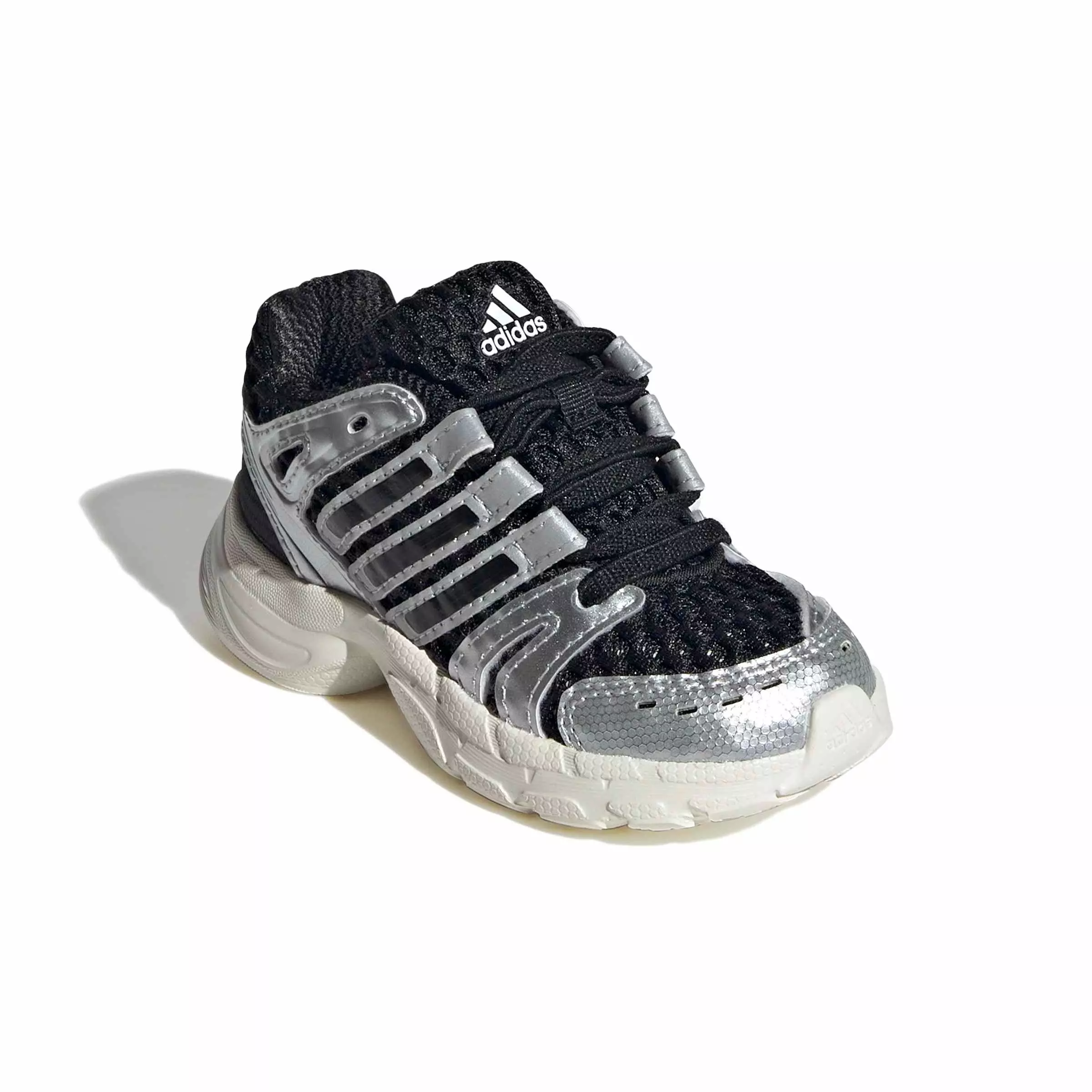 adidas Originals Adistar Control 5 EL "Core Black/Silver Metallic/Grey One" Infant Boys' Shoe - BLACK/SILVER/GREY