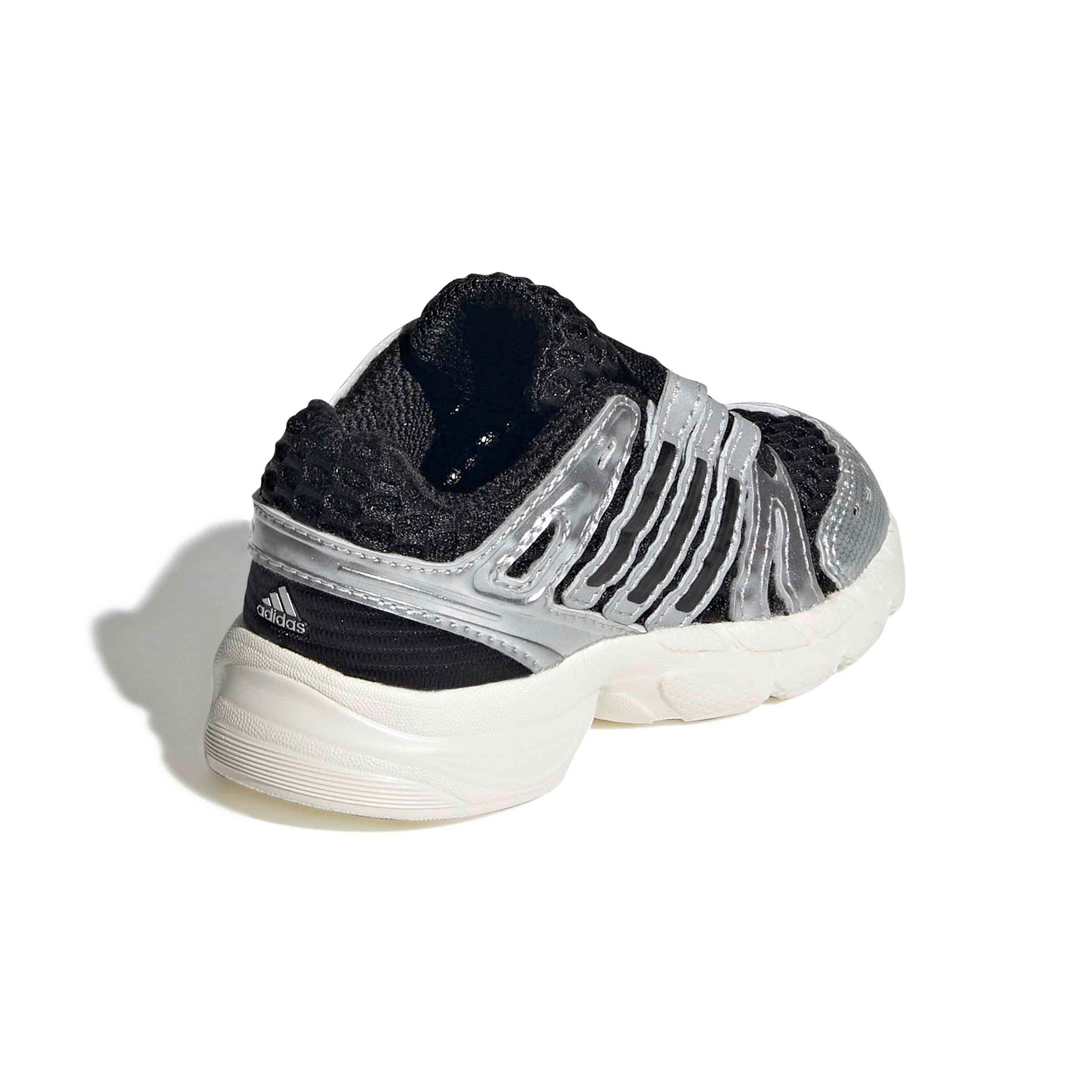 adidas Originals Adistar Control 5 EL "Core Black/Silver Metallic/Grey One" Infant Boys' Shoe - BLACK/SILVER/GREY Thumbnail View 4