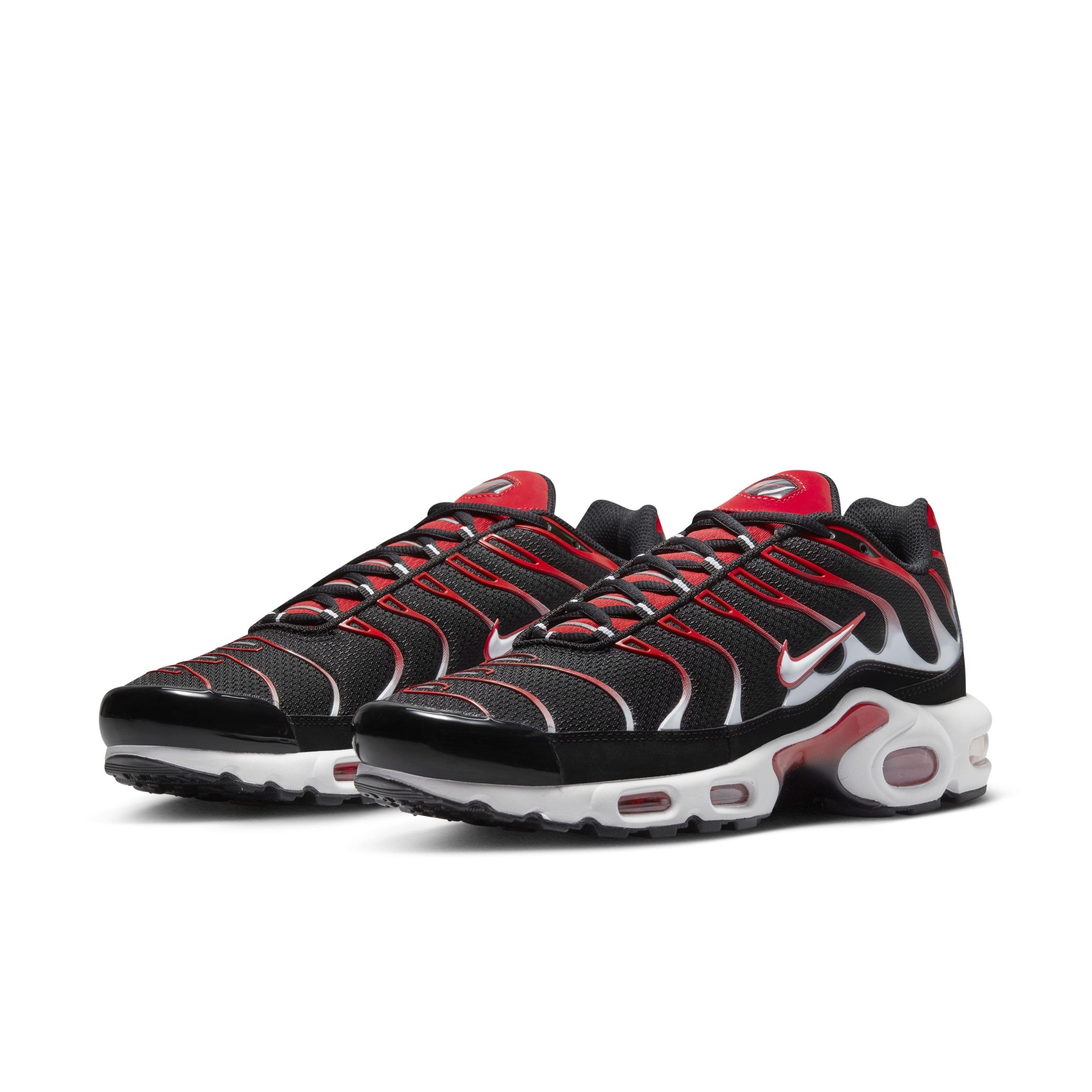 Nike Air Plus "Black/White/University Red" Men's Shoe