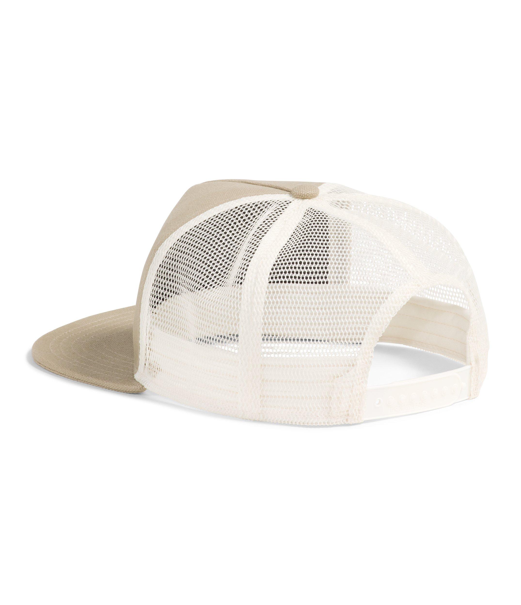 The North Face Half Dome Trucker Beige/White Hat