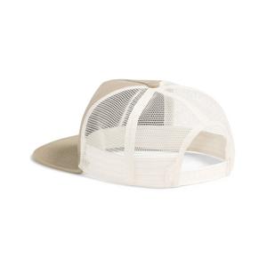 The North Face Half Dome Trucker Hat-Beige/White