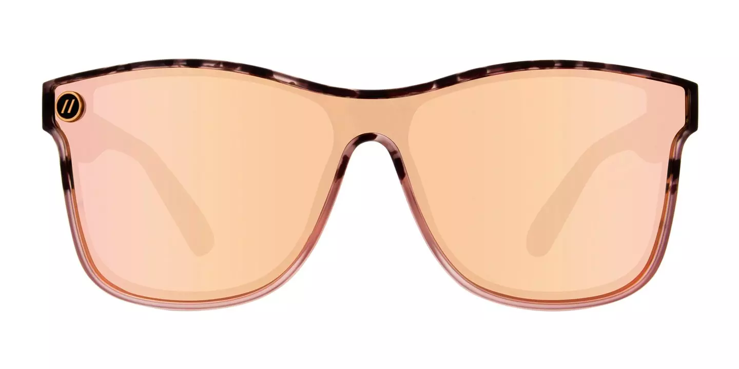 Blenders Millenia X2 Lion Heart Polarized Mirrored Sunglasses - CHAMPAGNE