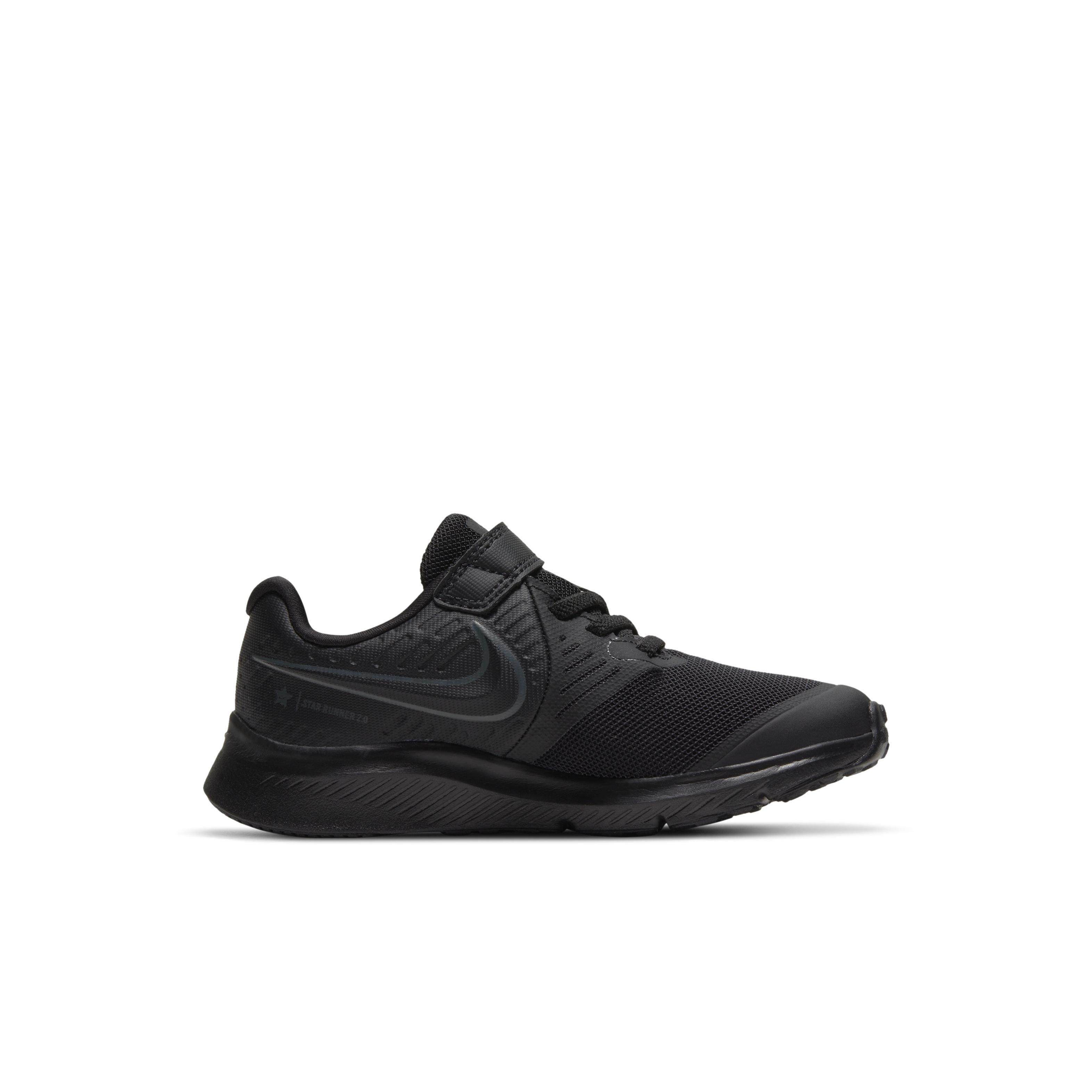 nike star runner 2 black and white