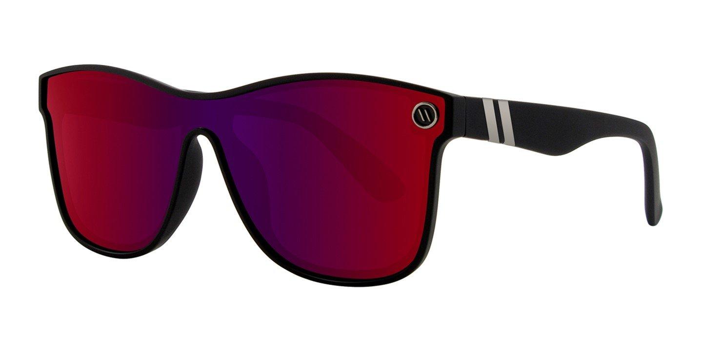 Blenders Millenia X2 Crimson Night Polarized Mirrored Sunglasses - RED Thumbnail View 1
