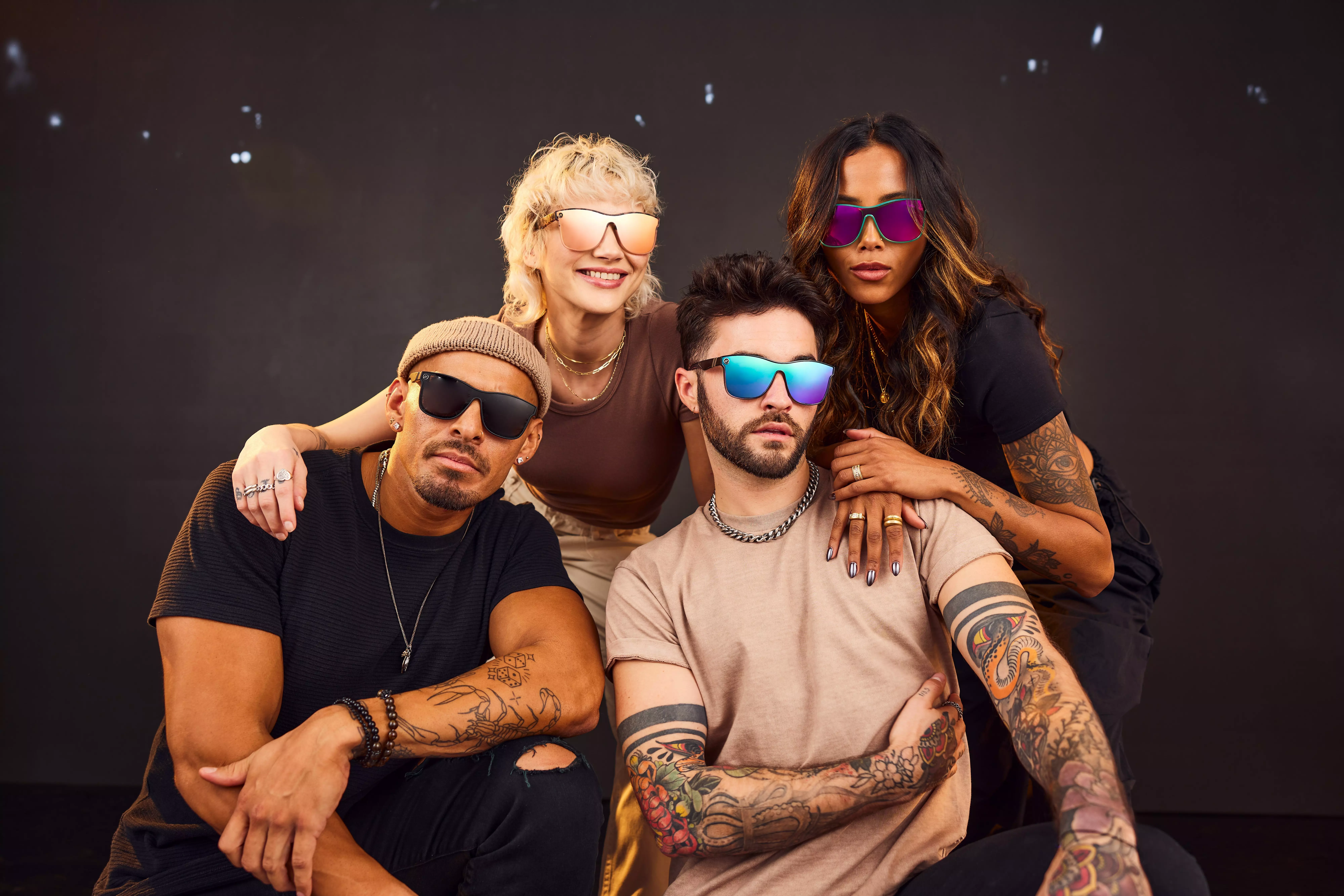 Blenders Millenia X2 Crimson Night Polarized Mirrored Sunglasses - RED