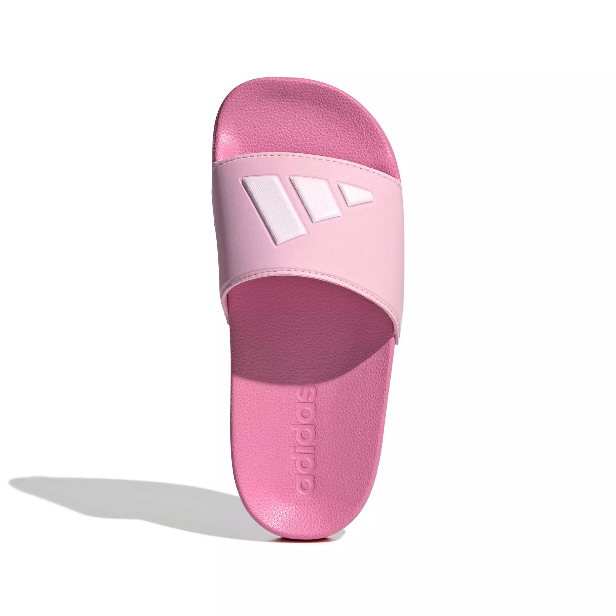 adidas Adilette Shower Logo "Bliss Pink/Ftwr White/Clear Pink" Grade School Girls' Sandal - PINK/WHITE/PINK