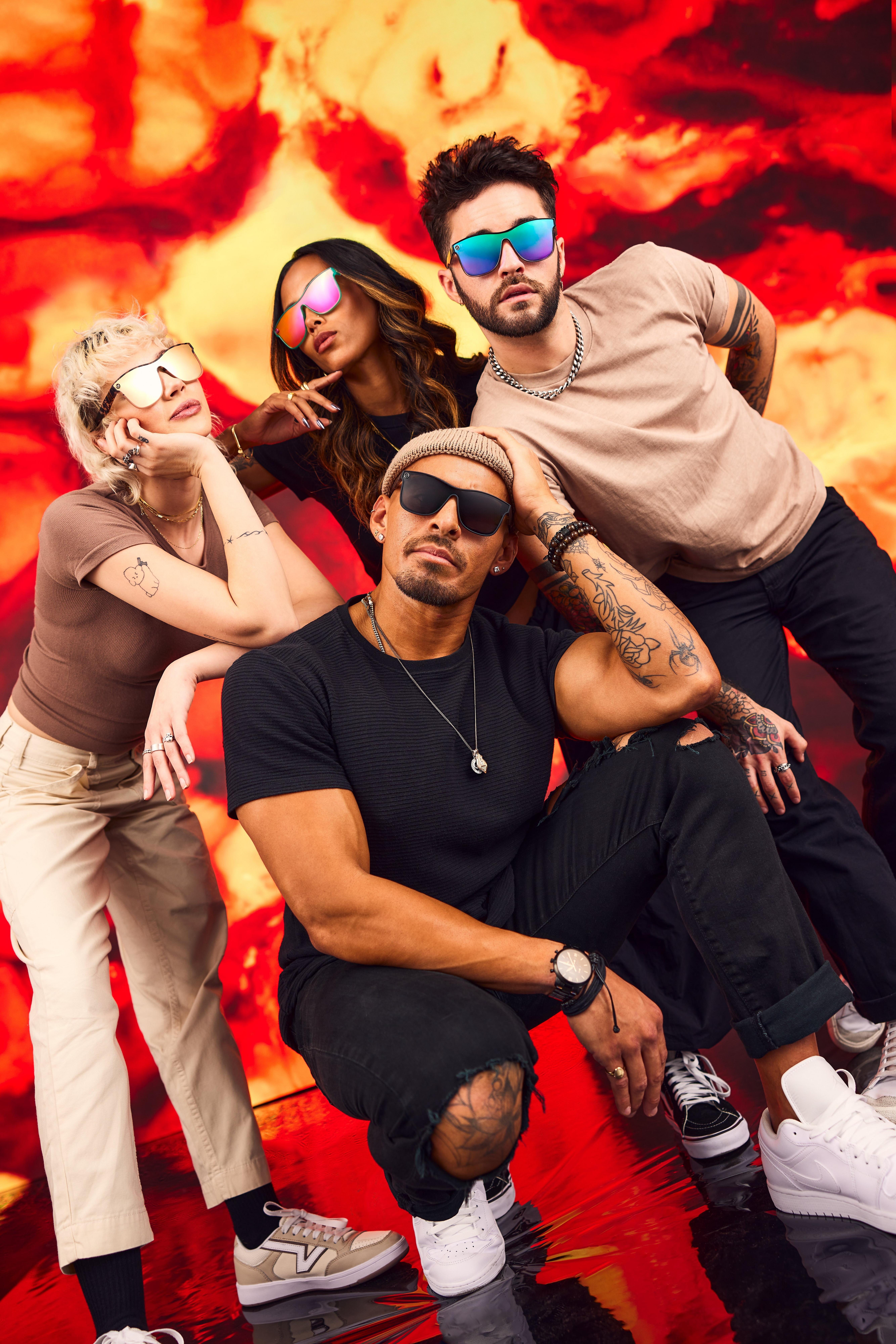 Blenders Millenia X2 Nocturnal Q X2 Polarized Sunglasses - BLACK Thumbnail View 8