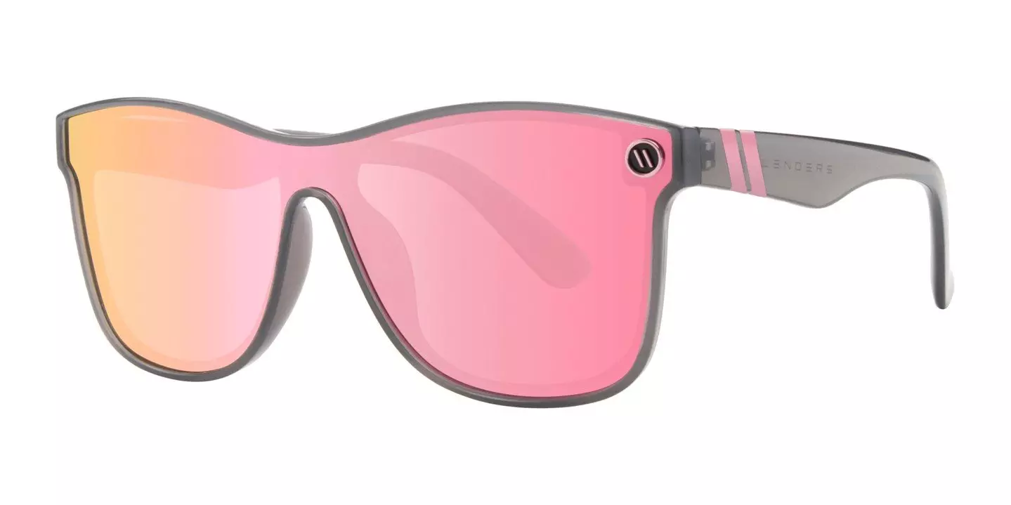 Blenders Millenia X2 Dakota Mist Polarized Mirrored Sunglasses - PINK