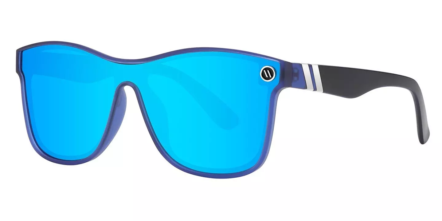 Blenders Millenia X2 Guilt Lover Polarized Mirrored Sunglasses - BLUE