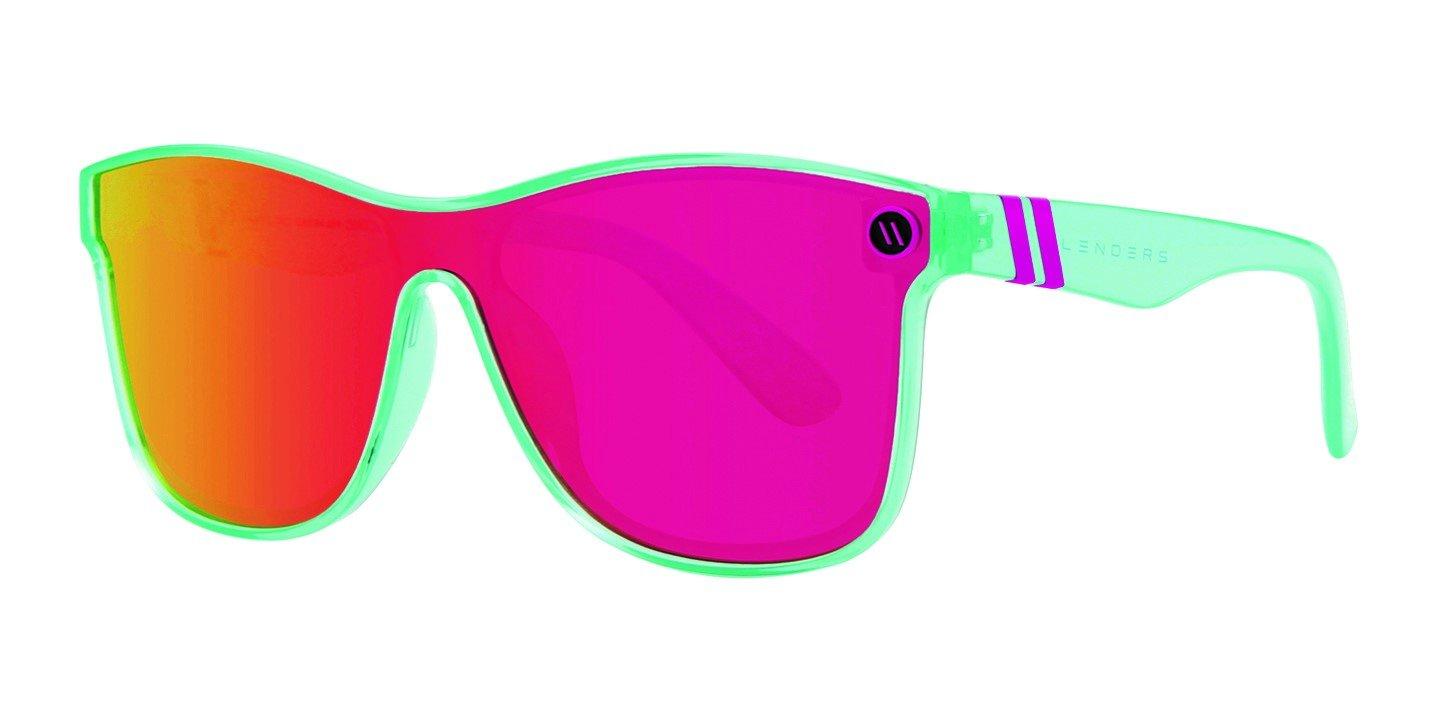 Blenders Millenia X2 Phoenix Fire Polarized Mirrored Sunglasses - PINK Thumbnail View 1