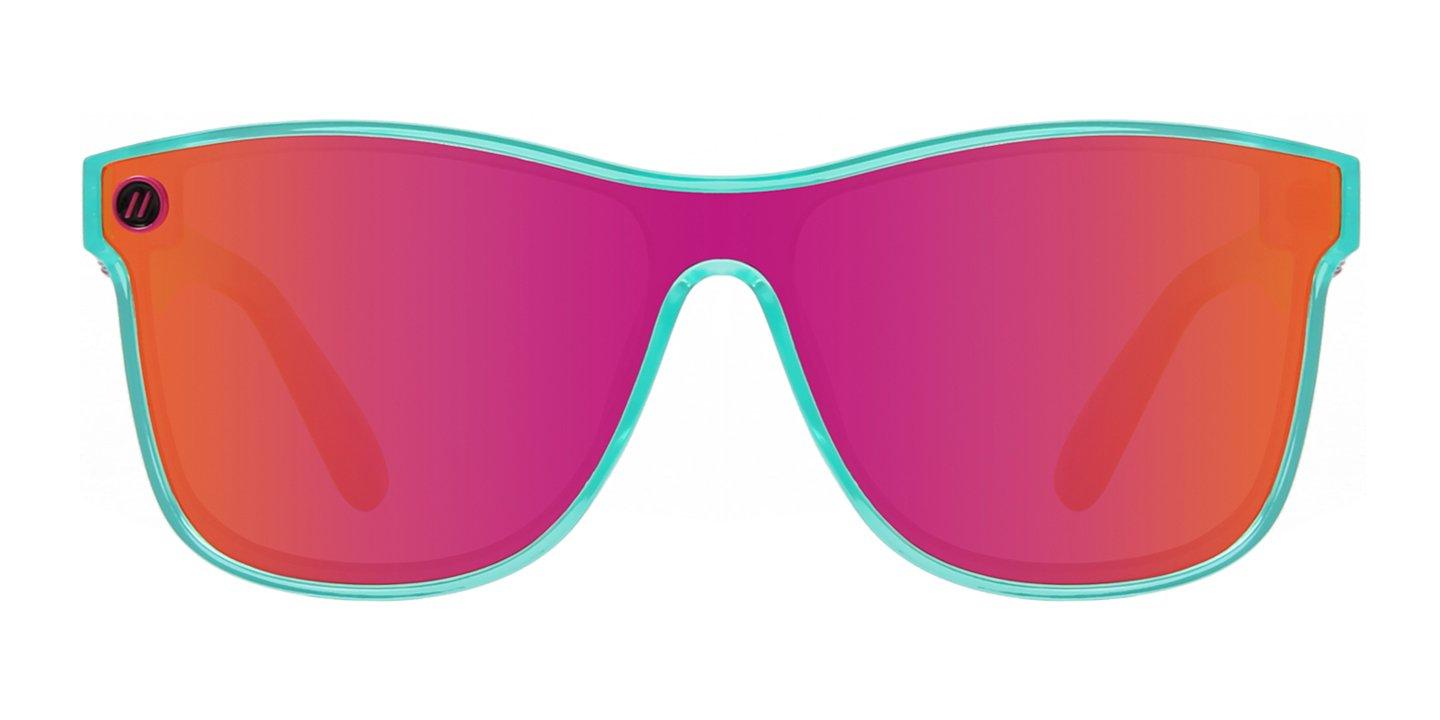 Blenders Millenia X2 Phoenix Fire Polarized Mirrored Sunglasses - PINK Thumbnail View 4