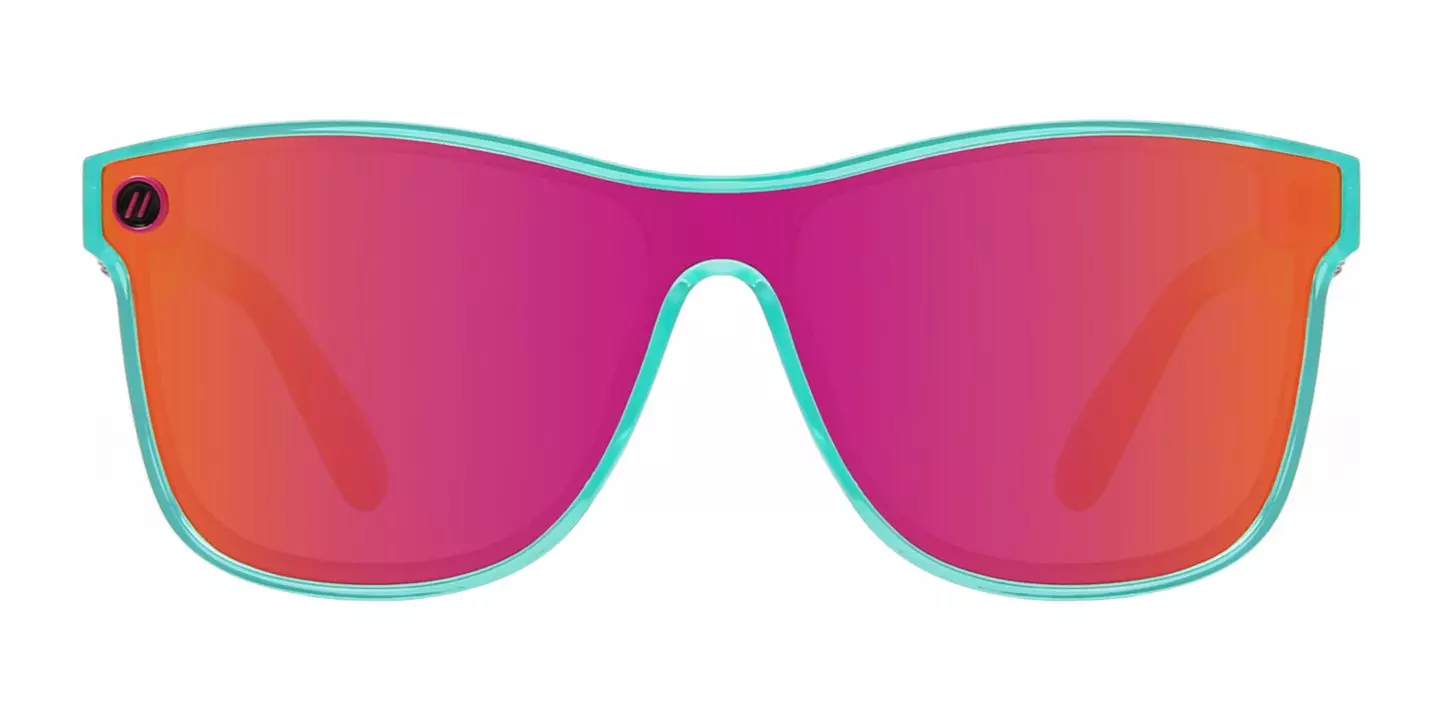 Blenders Millenia X2 Phoenix Fire Polarized Mirrored Sunglasses - PINK
