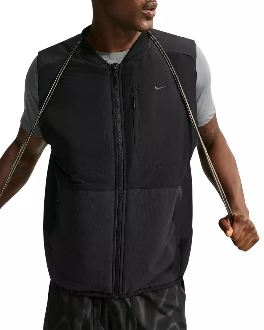 Nike Men's Unlimited Therma-FIT Training Vest - Black - BLACK