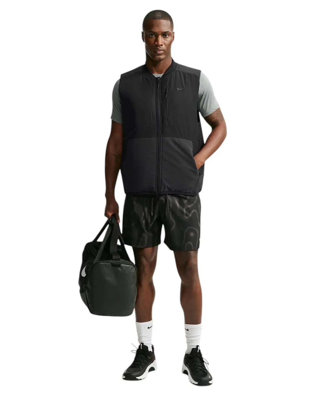 Nike Men's Unlimited Therma-FIT Training Vest - Black - BLACK