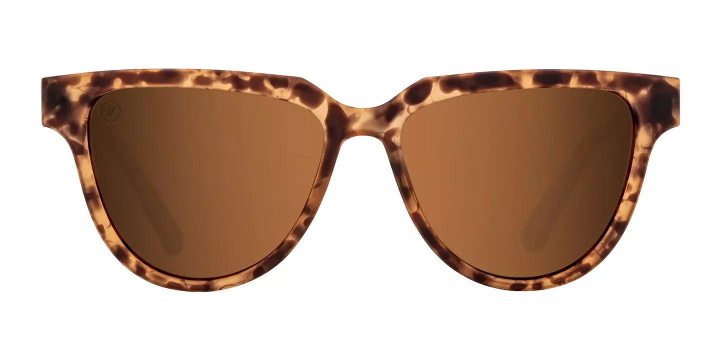 Blenders Mixtape Copper Fox Polarized Sunglasses - BROWN