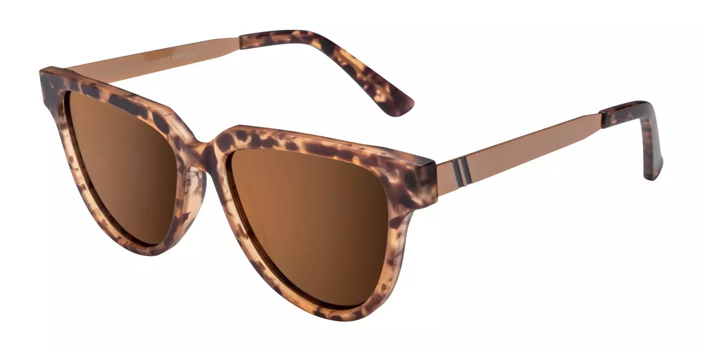 Blenders Mixtape Copper Fox Polarized Sunglasses - BROWN
