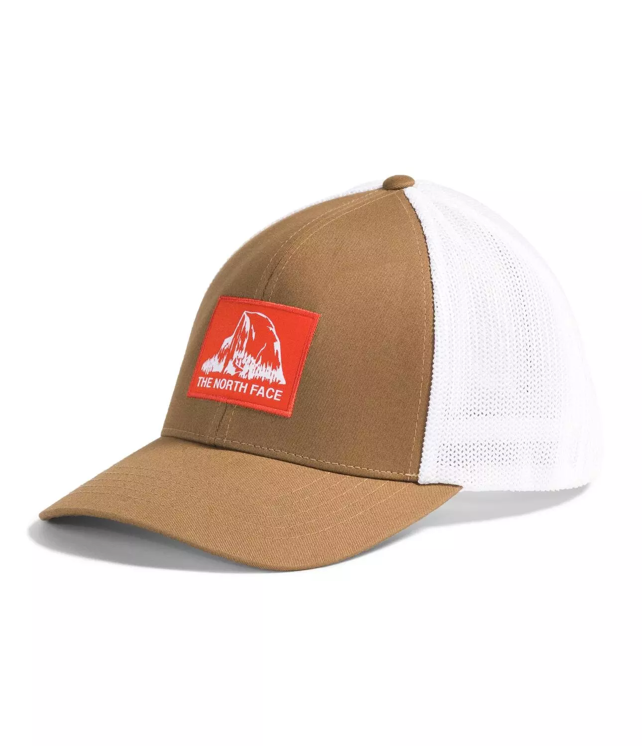 The North Face Truckee Trucker Hat-Brown/White - BROWN/WHITE