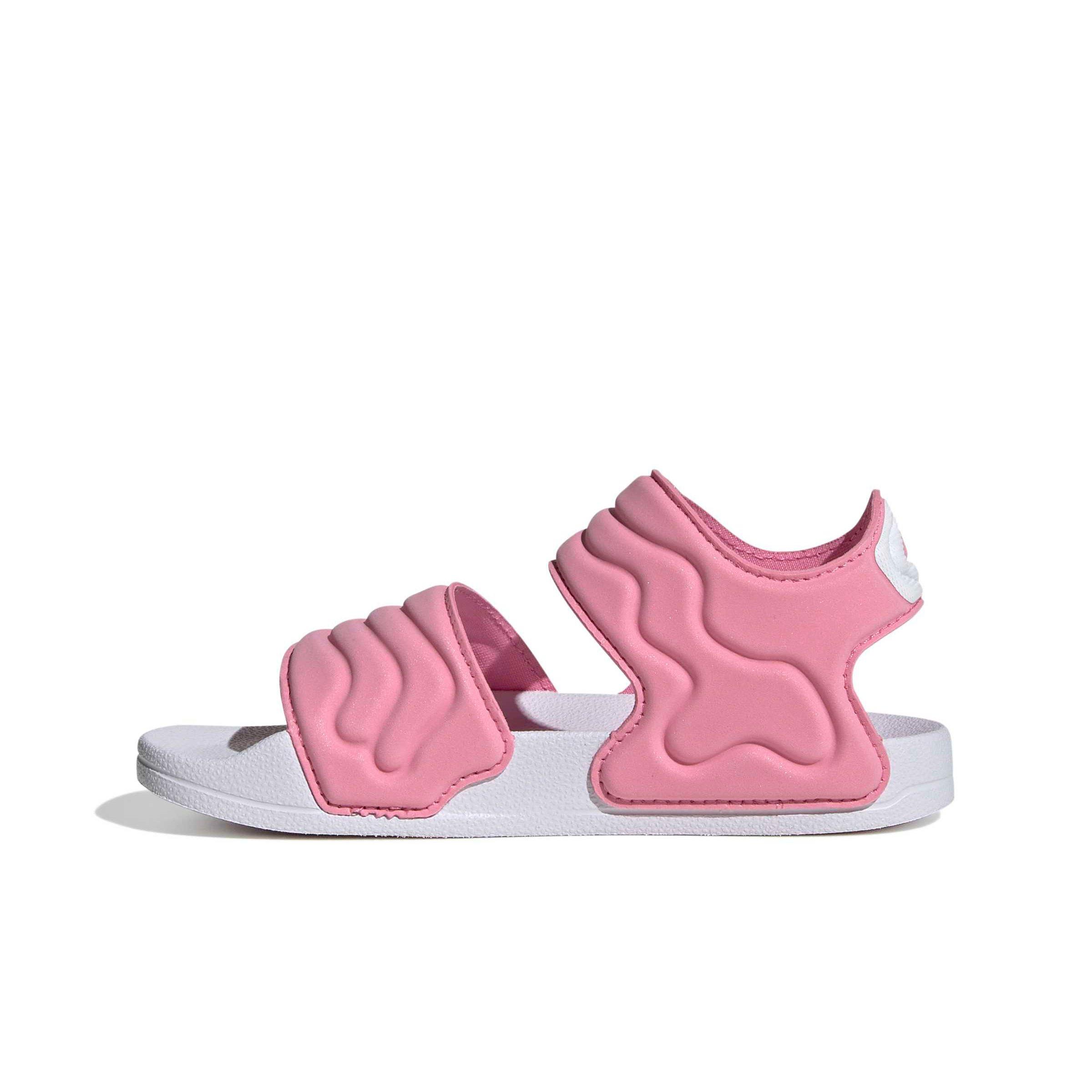 adidas Adilette 2 Grade School Girls' "Bliss Pink/Ftwr White/Bliss Pink" Sandal