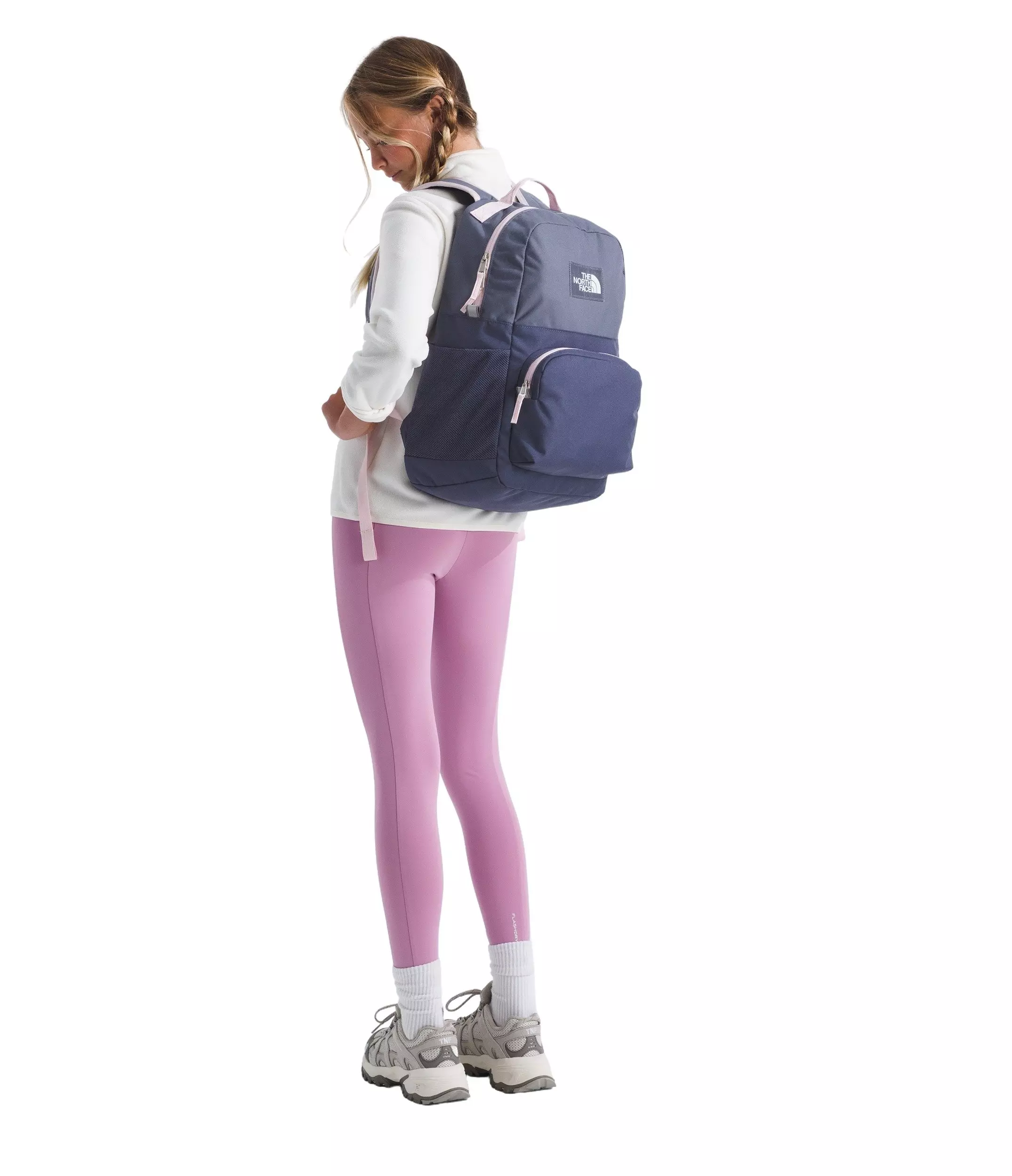 The North Face Youth Chuckwalla Backpack - Blue/Pink - BLUE/PINK