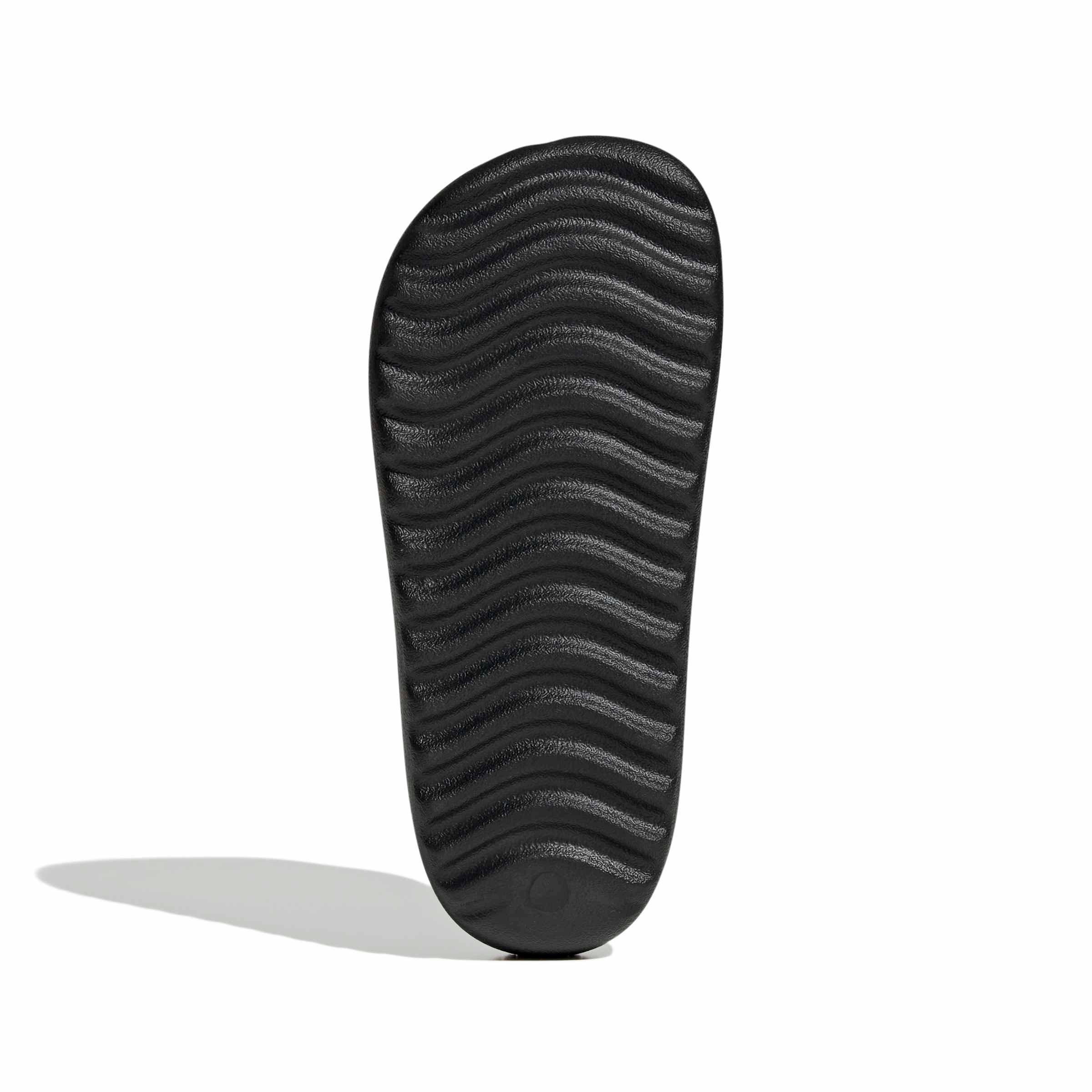 adidas Adilette Lumia "Core Black/Core Black/Core Black" Grade School Boys' Slide - BLACK/BLACK/BLACK Thumbnail View 6