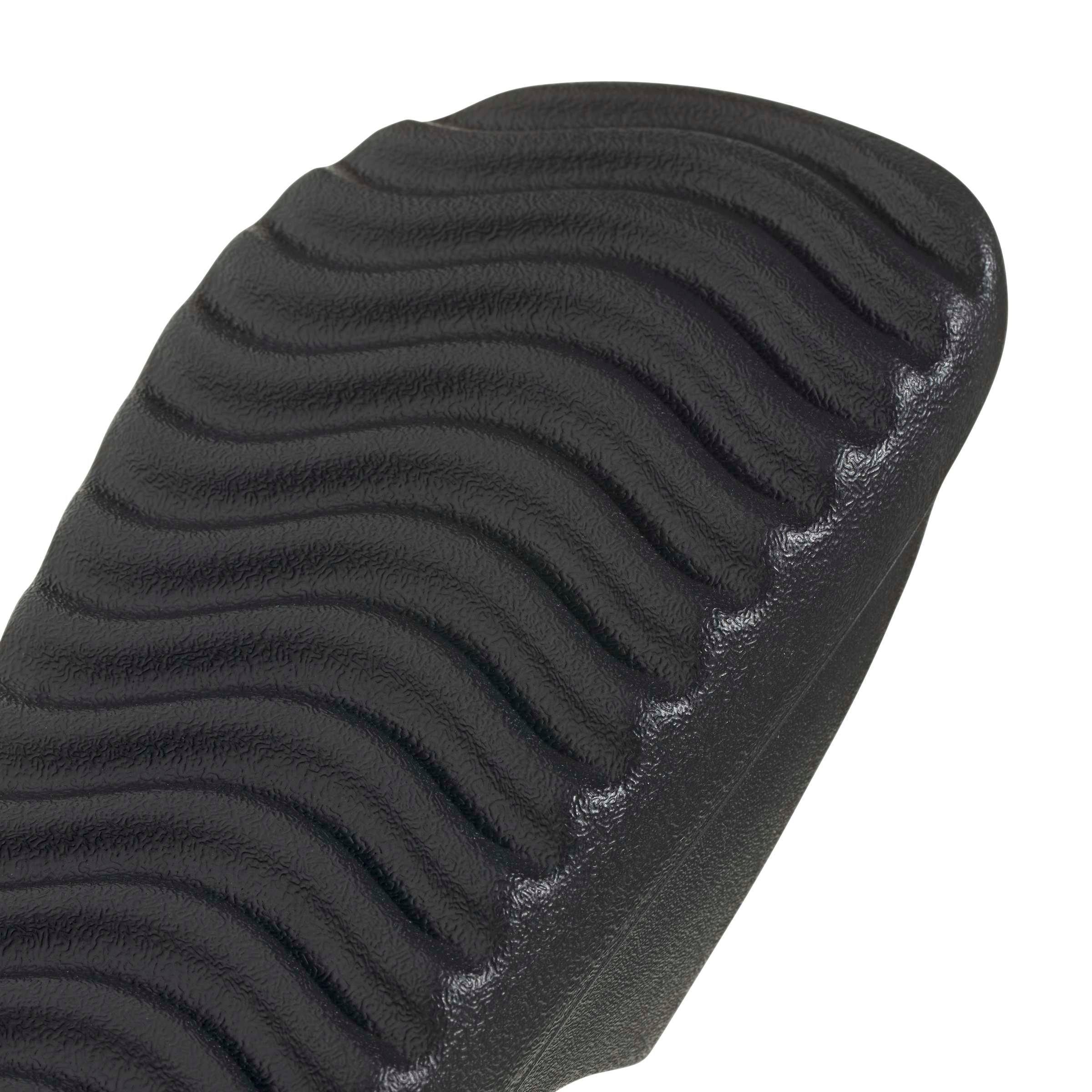 adidas Adilette Lumia "Core Black/Core Black/Core Black" Grade School Boys' Slide - BLACK/BLACK/BLACK Thumbnail View 7