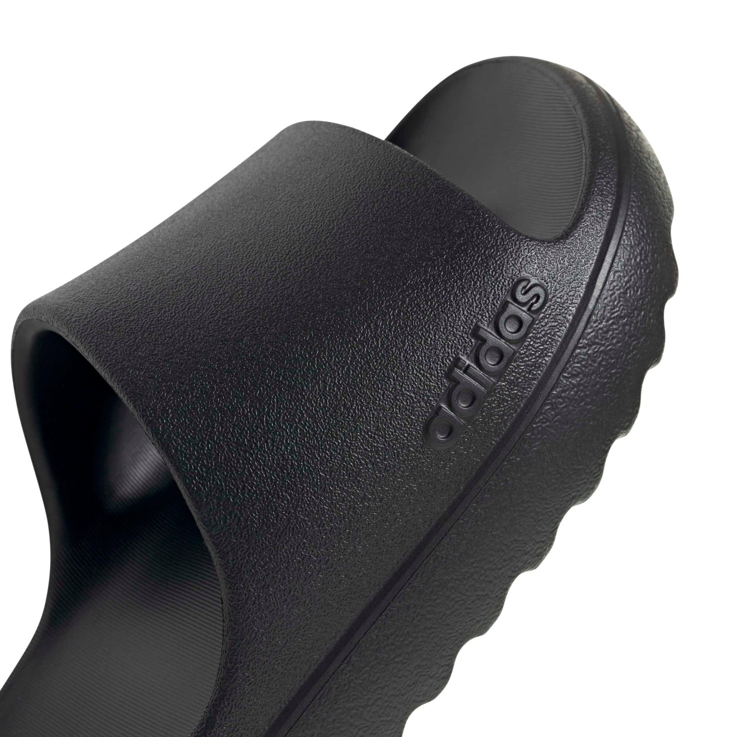 adidas Adilette Lumia "Core Black/Core Black/Core Black" Grade School Boys' Slide - BLACK/BLACK/BLACK Thumbnail View 8