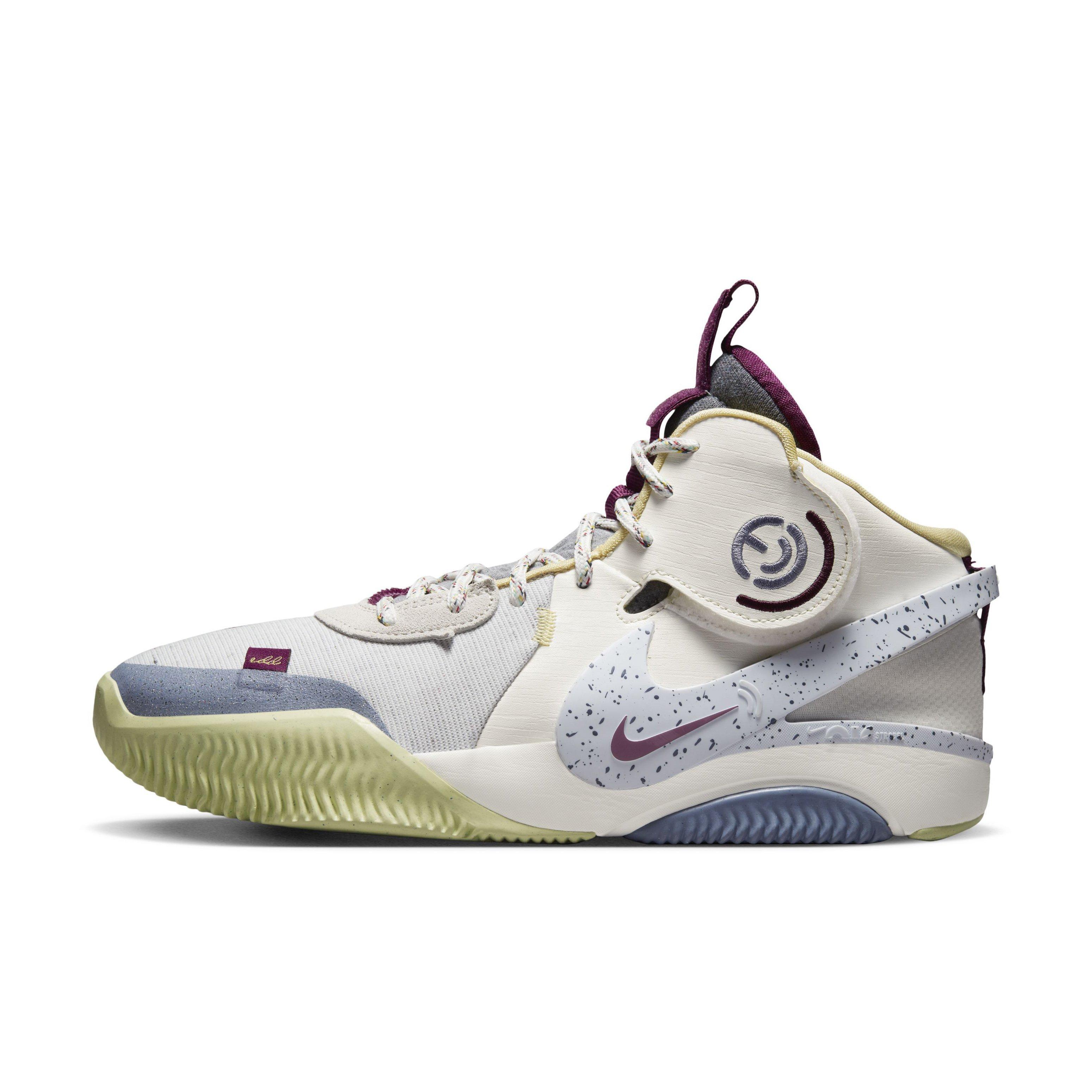 Nike Air Deldon "Phantom/Sangria/Zinnia" Men's Basketball Shoe - PHANTOM/SANGRIA/ZINNIA Thumbnail View 2