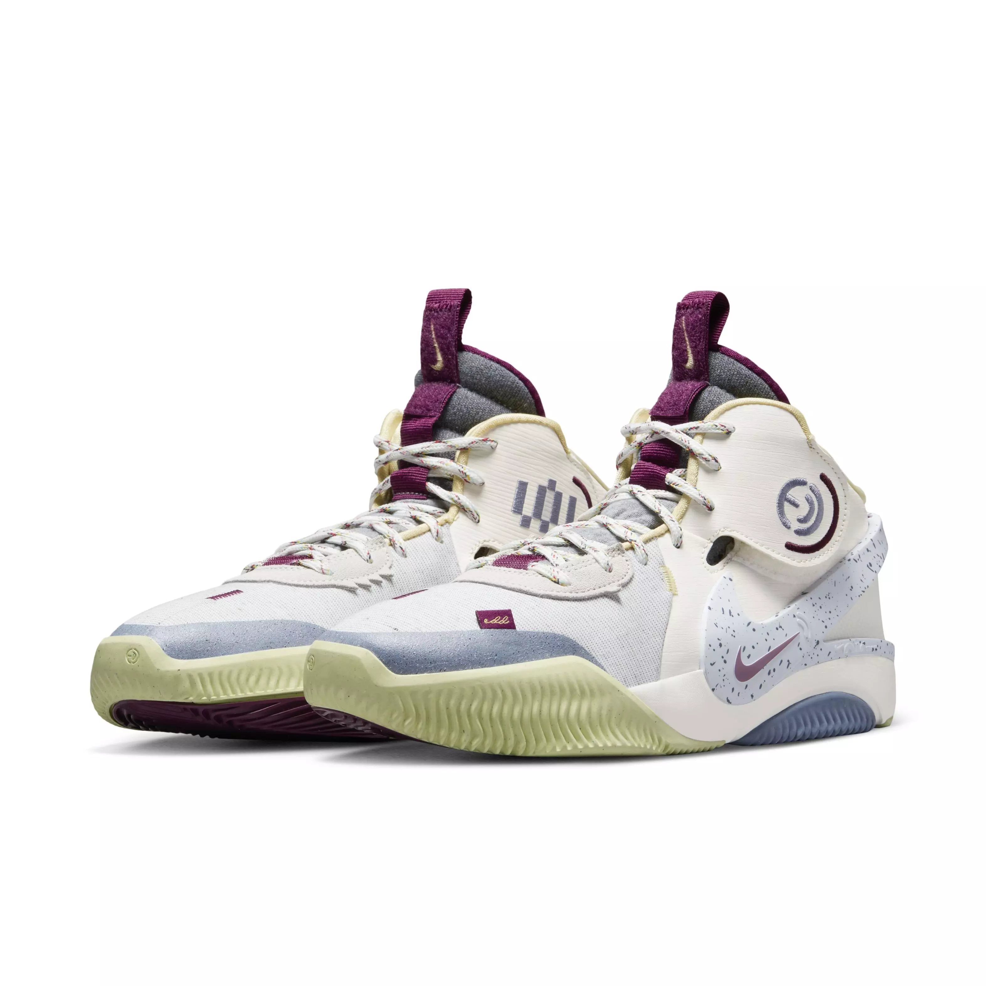 Nike Air Deldon "Phantom/Sangria/Zinnia" Men's Basketball Shoe - PHANTOM/SANGRIA/ZINNIA