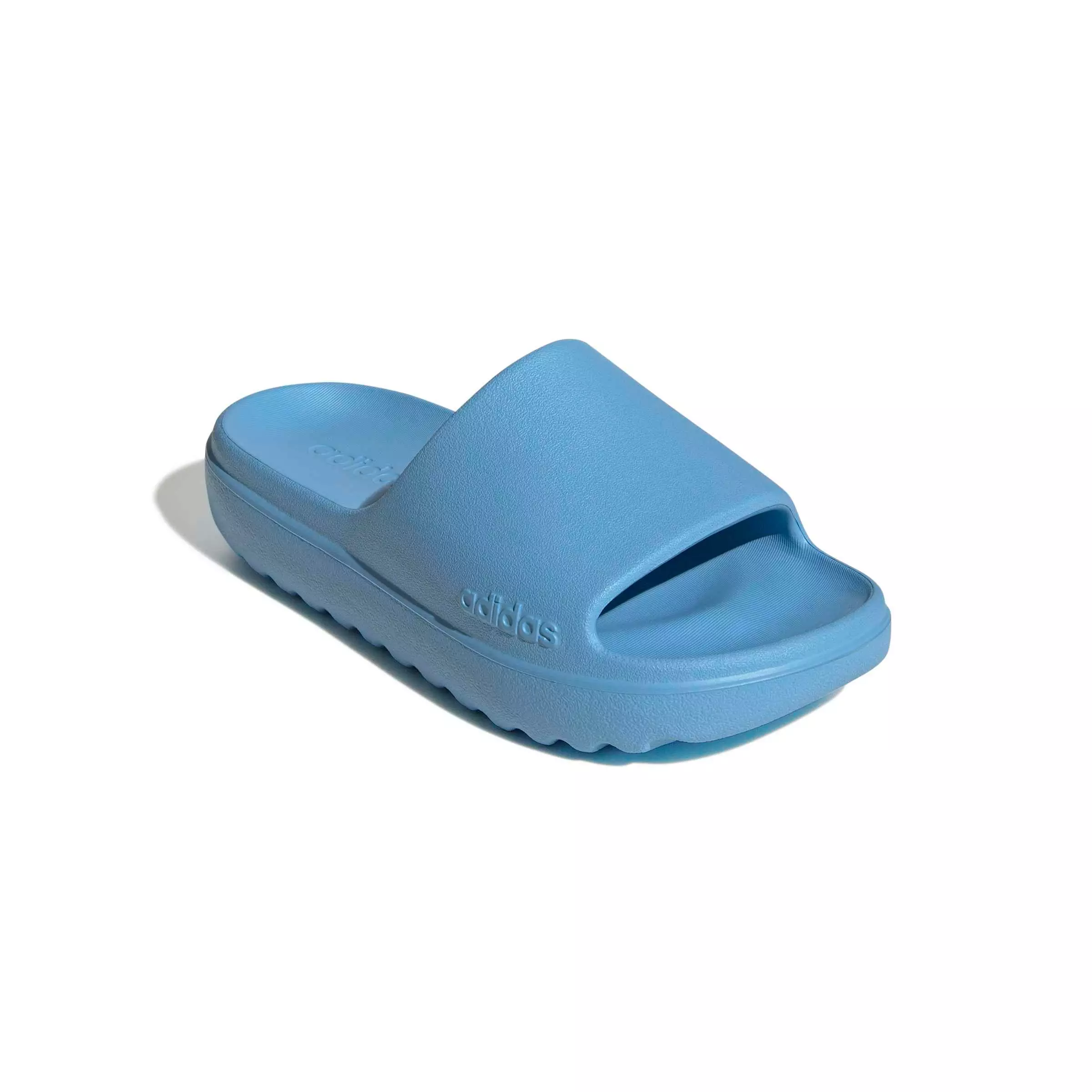 adidas Adilette Lumia "Semi Blue Burst/Semi Blue Burst/Semi Blue Burst" Grade School Boys' Slide - BLUE/BLUE/BLUE
