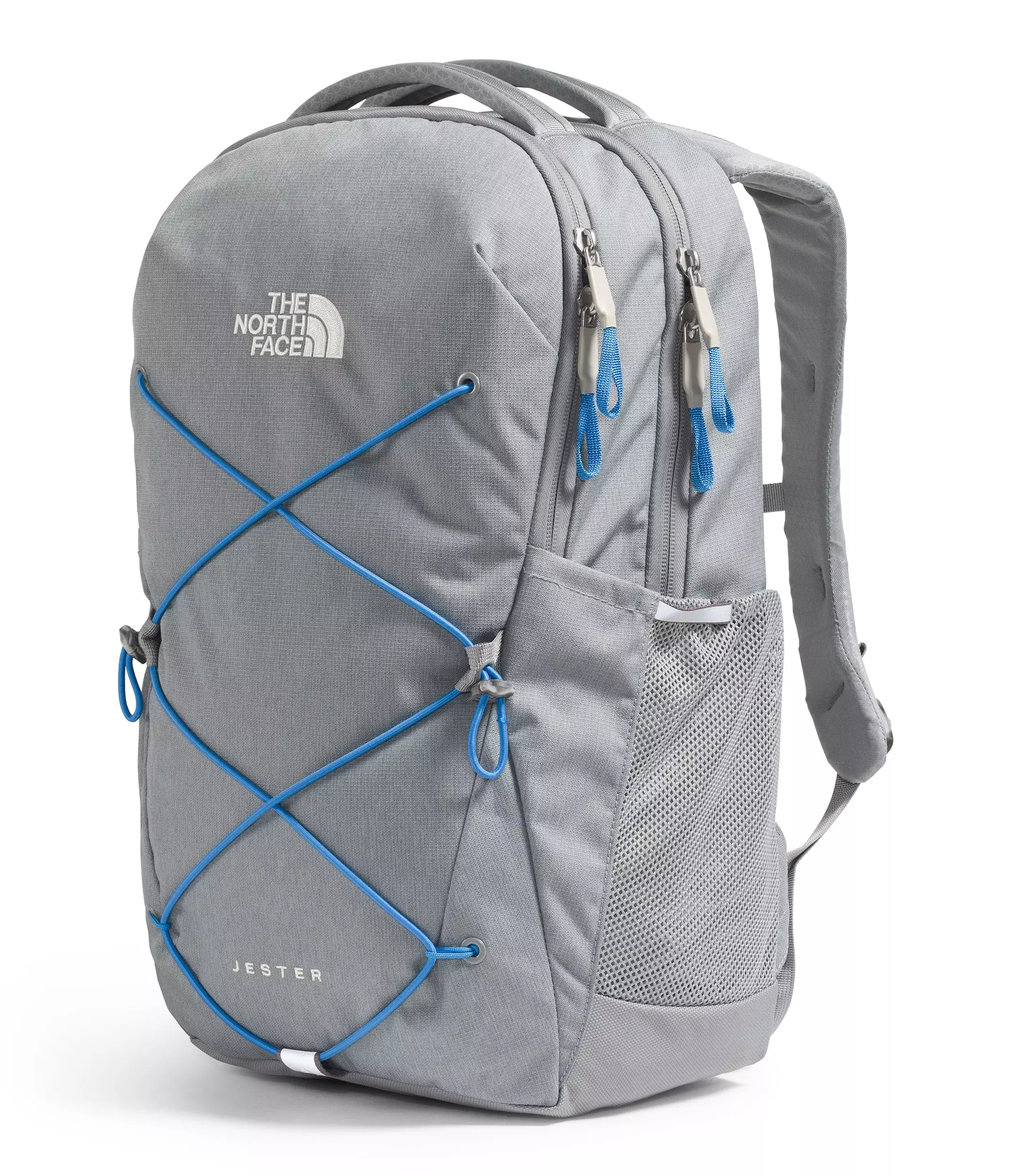 The North Face Women's Jester Backpack-Grey/Blue - GREY/BLUE