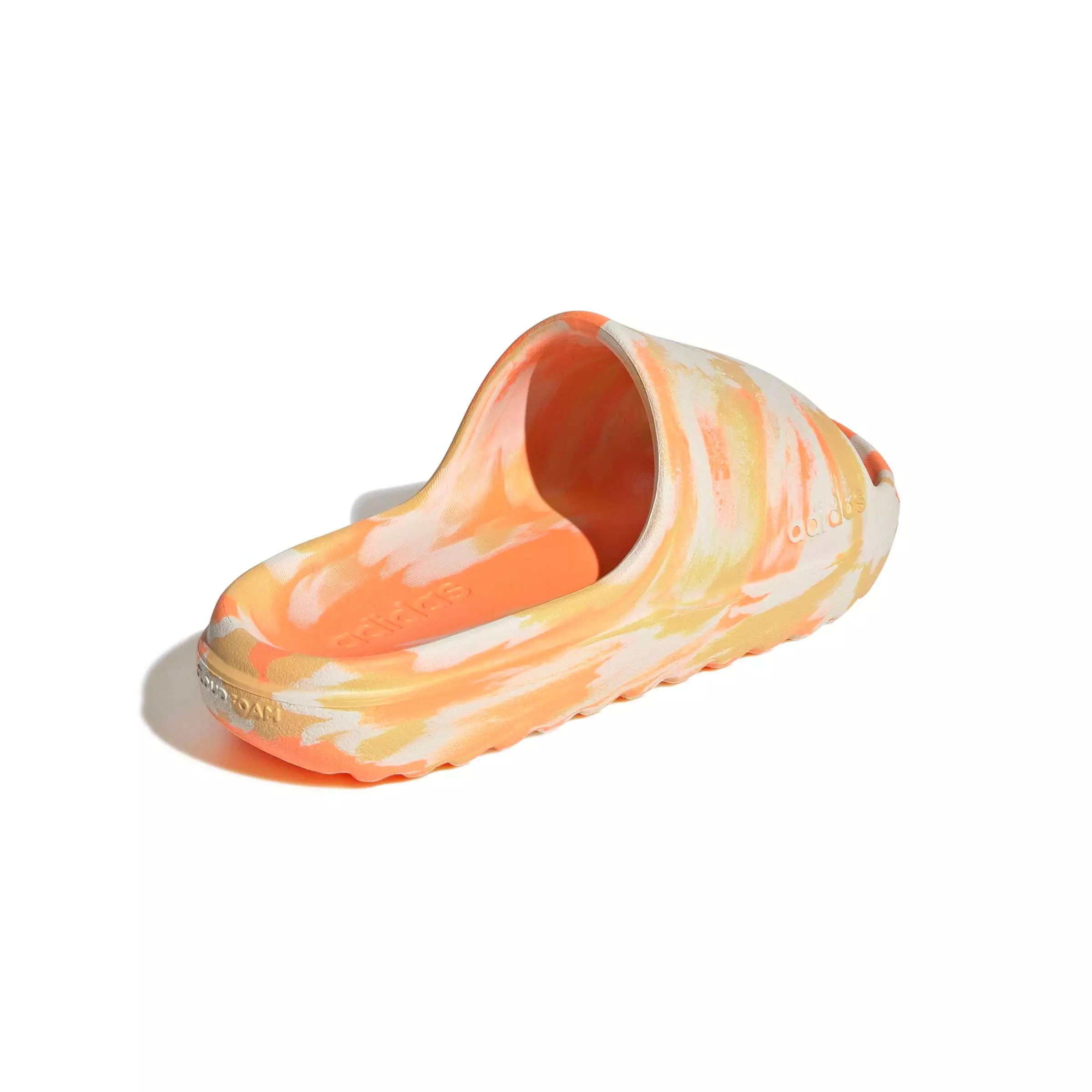 adidas Adilette Lumia "Lucid Orange/Semi Ice Tangerine/Off White" Grade School Boys' Slide - ORANGE/TANGERINE/OFF WHITE