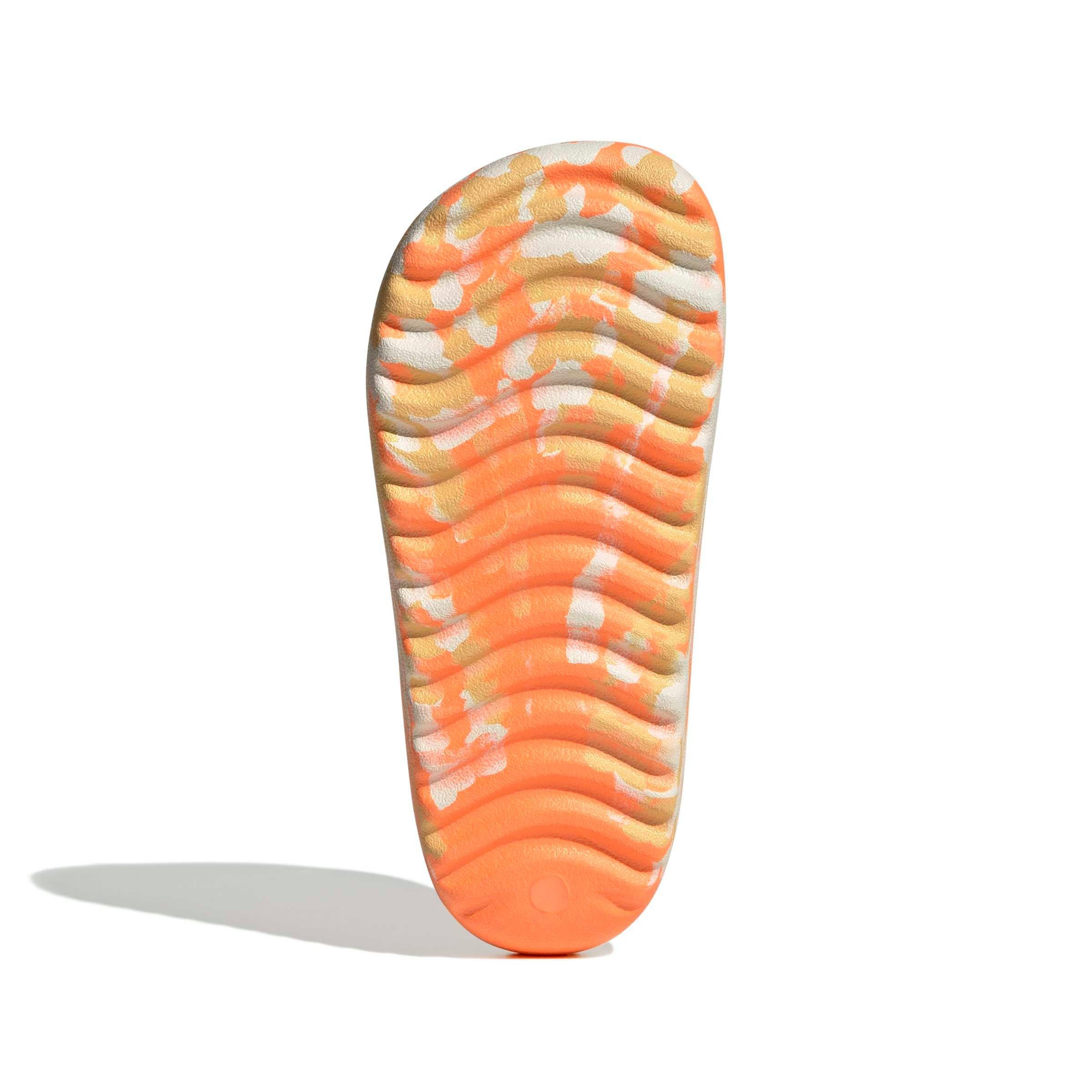 adidas Adilette Lumia "Lucid Orange/Semi Ice Tangerine/Off White" Grade School Boys' Slide - ORANGE/TANGERINE/OFF WHITE Thumbnail View 6