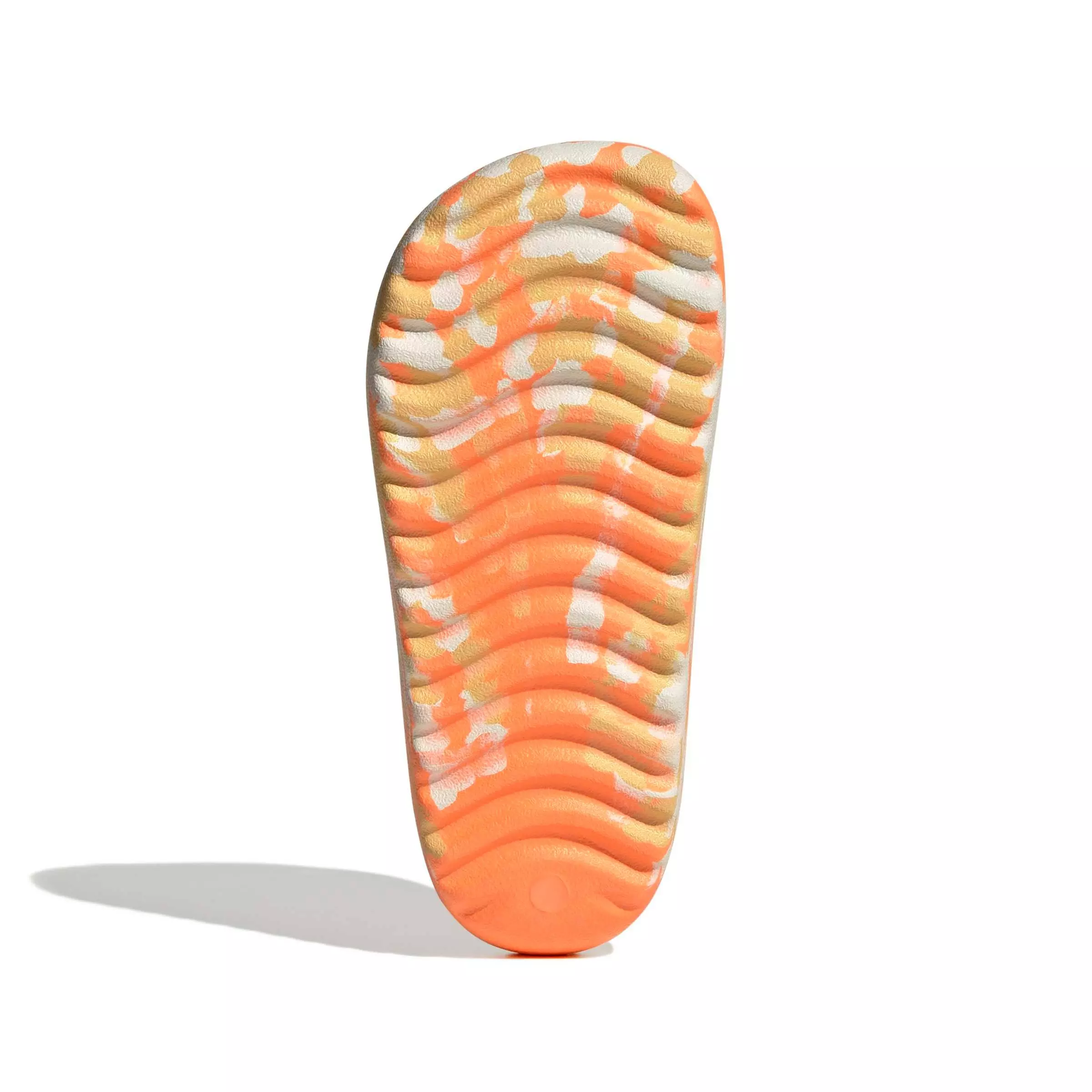 adidas Adilette Lumia "Lucid Orange/Semi Ice Tangerine/Off White" Grade School Boys' Slide - ORANGE/TANGERINE/OFF WHITE