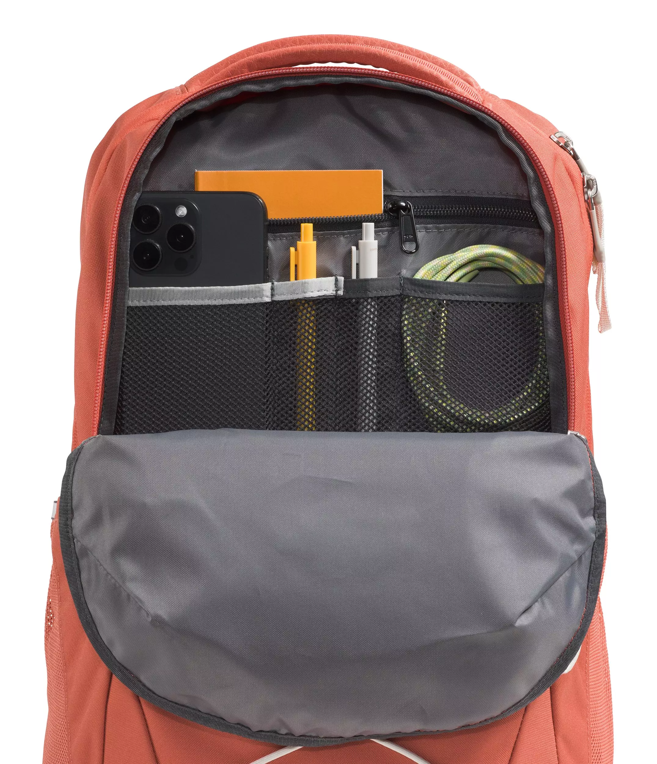 The North Face Women's Jester Backpack-Orange - RED