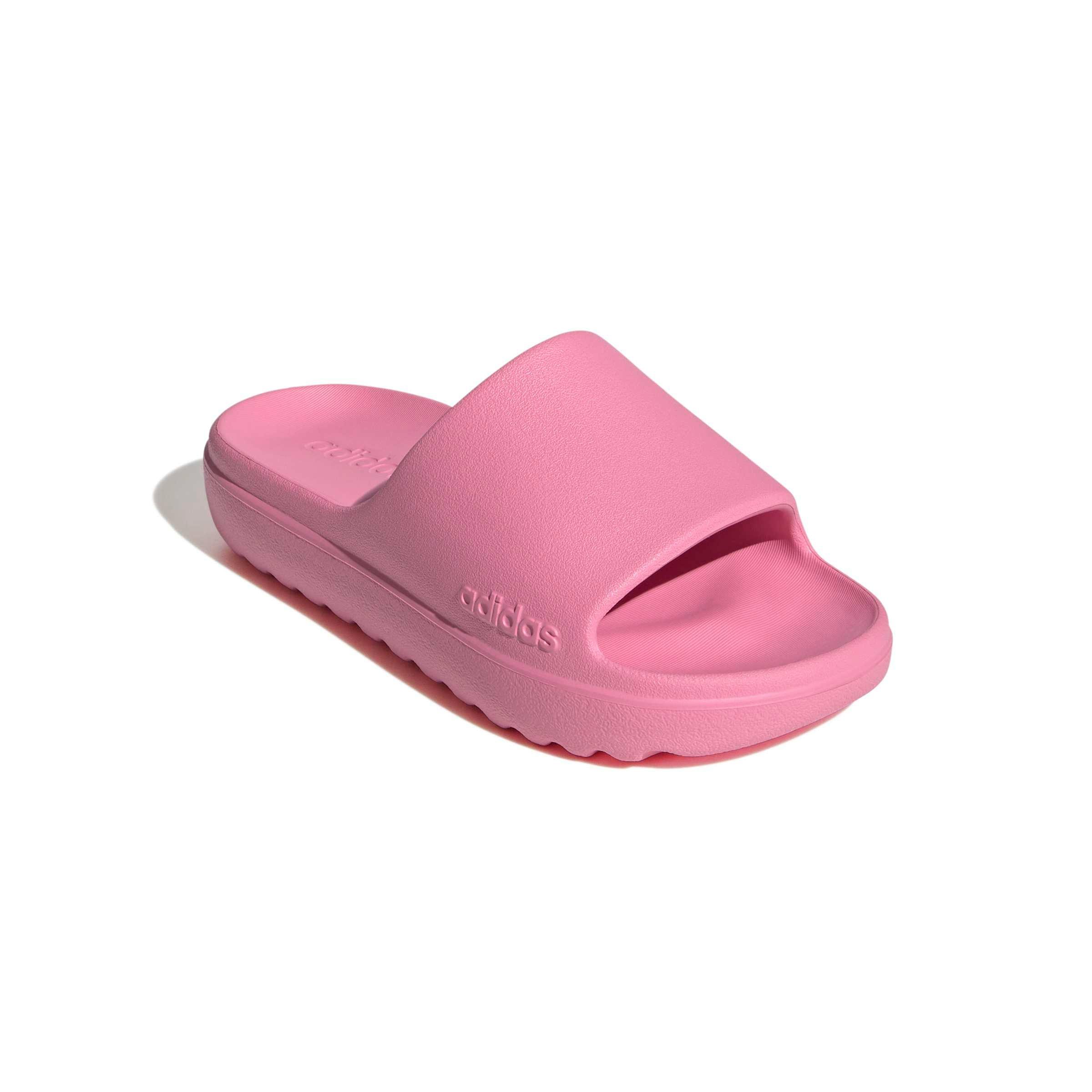 adidas Adilette Lumia "Bliss Pink/Bliss Pink/Bliss Pink" Grade School Girls' Slide - PINK/PINK/PINK Thumbnail View 3