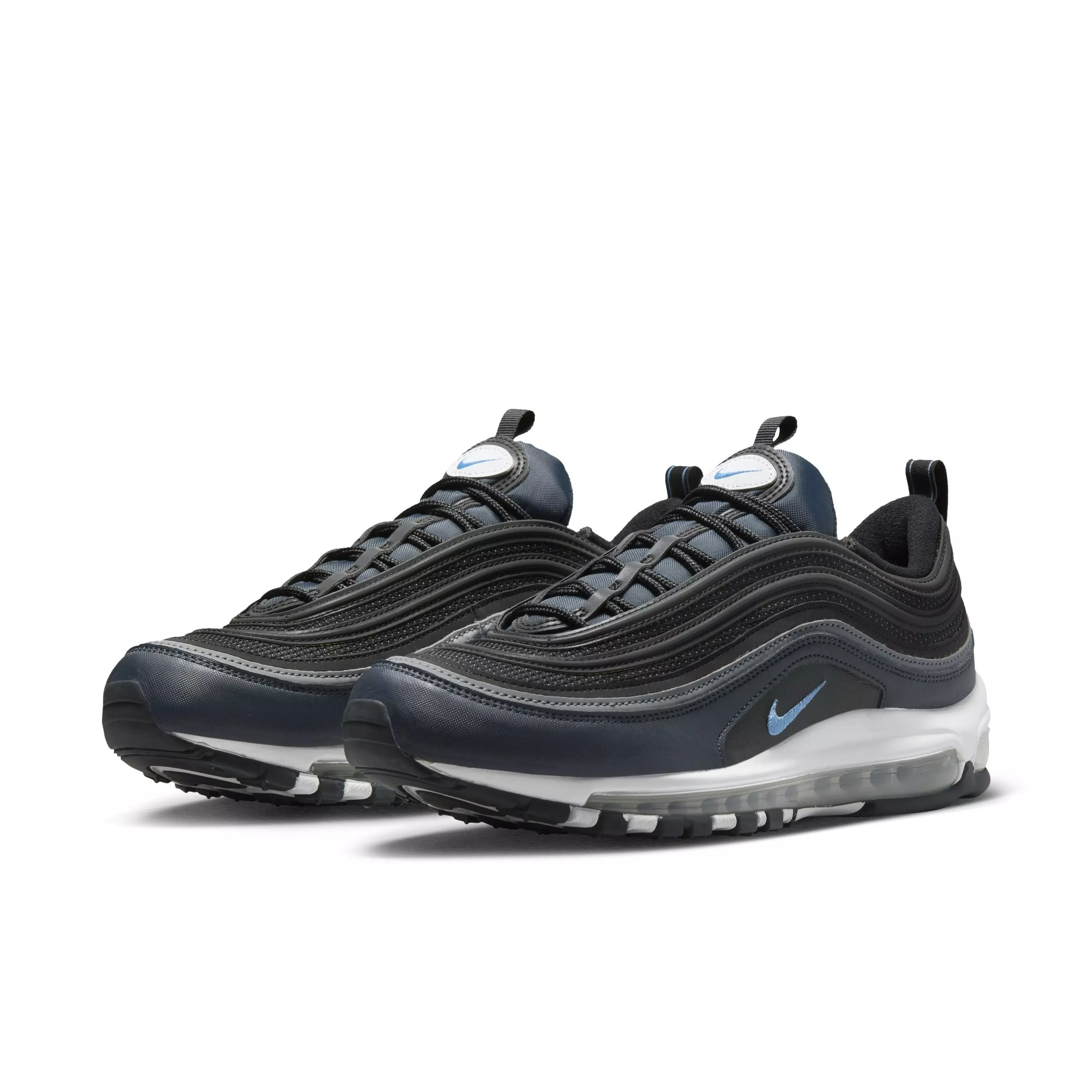 Nike Air Max 97 "Black/University Blue/Dark Obsidian" Men's Shoe - BLACK/BLUE/DK OBSIDIAN